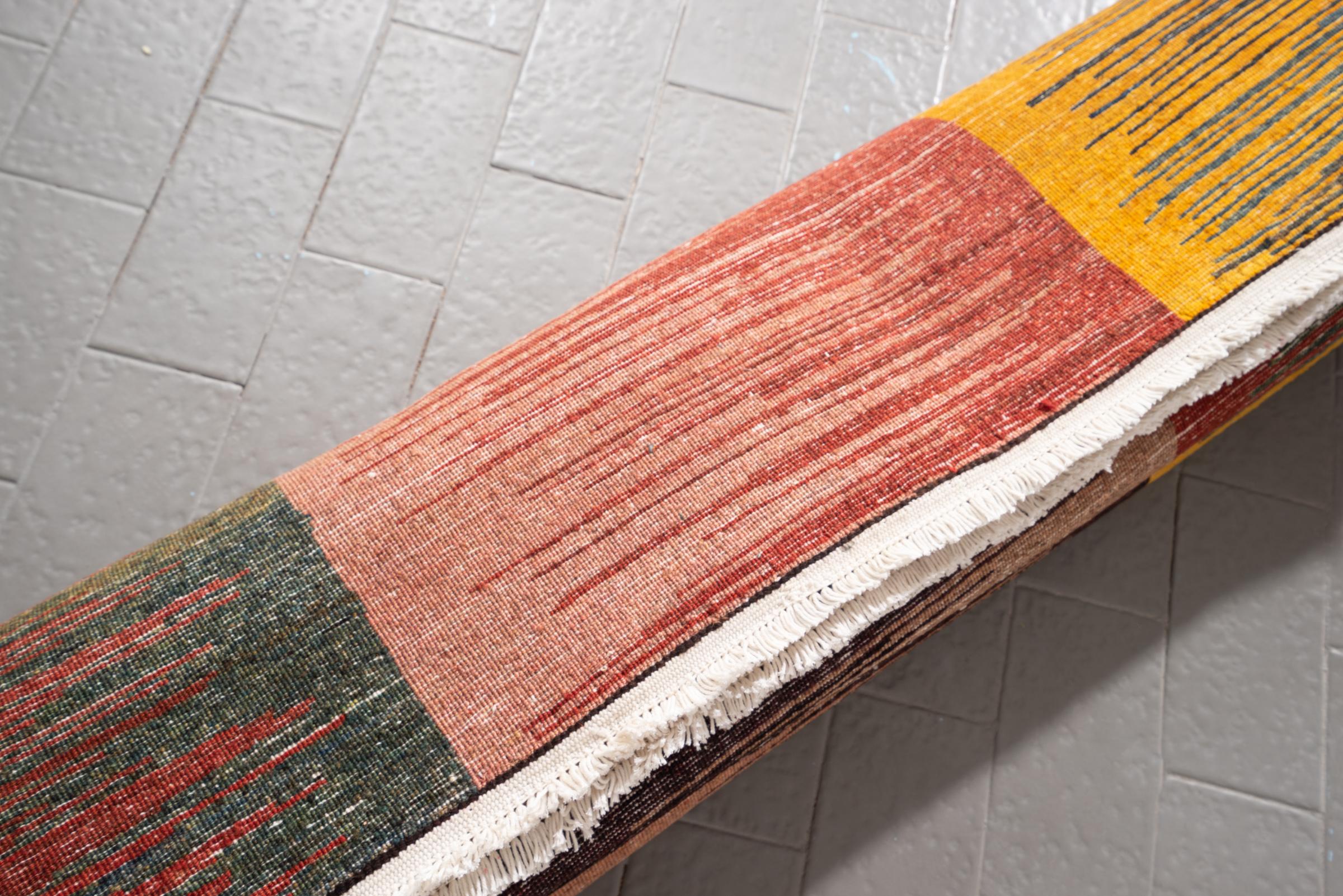 New Weave Bijar Mazandaran Minimalist Dodanegh Persian Rug