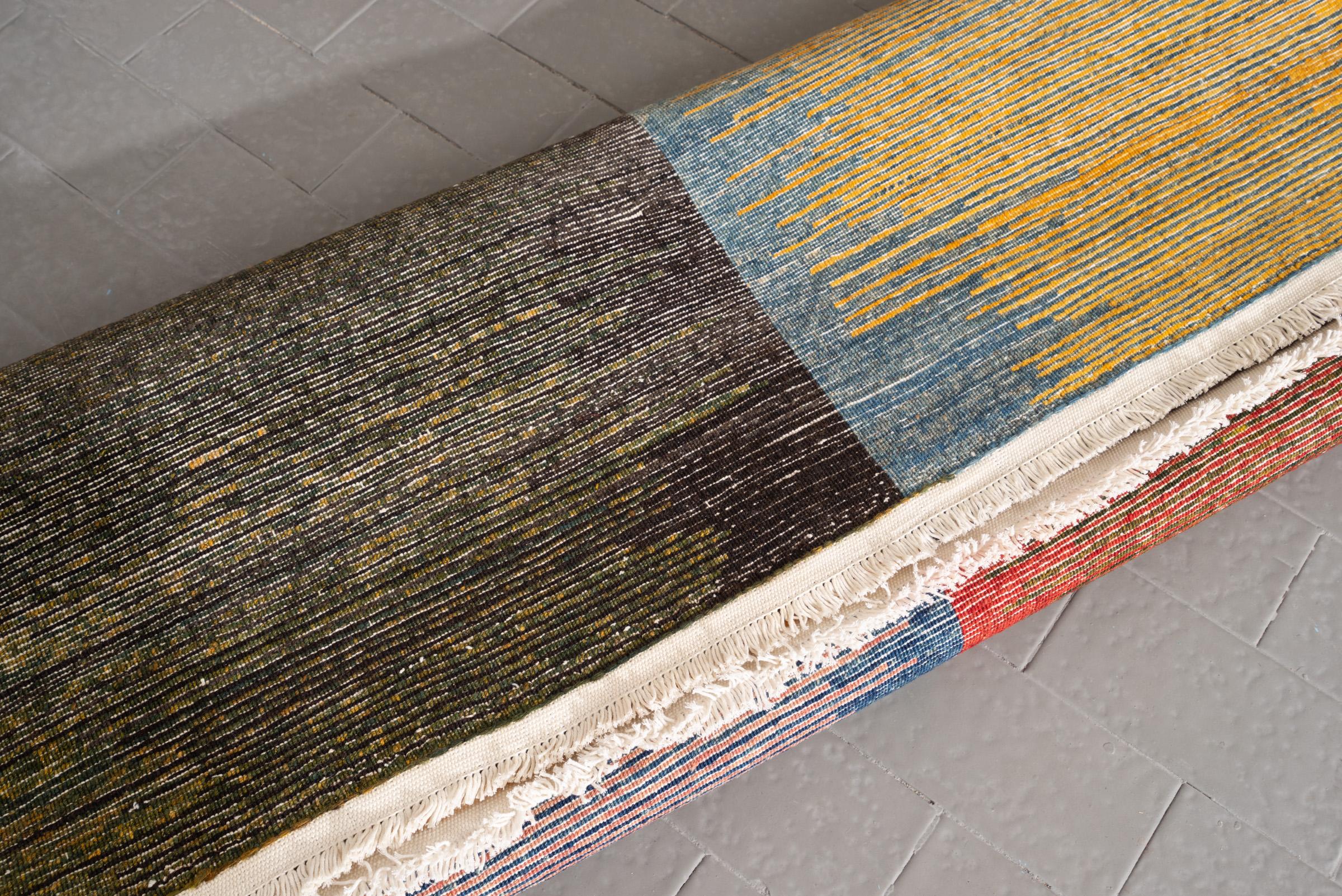 New Weave Bijar Mazandaran Minimalist Fuman Persian Rug