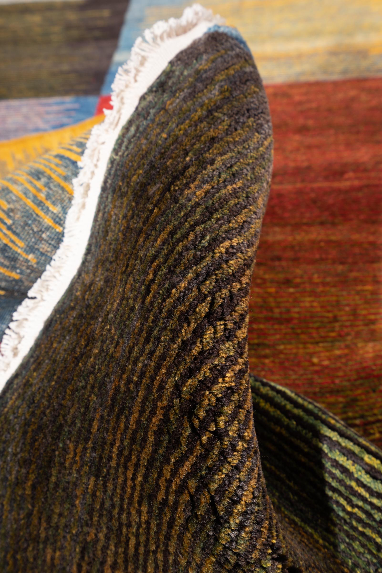 New Weave Bijar Mazandaran Minimalist Fuman Persian Rug