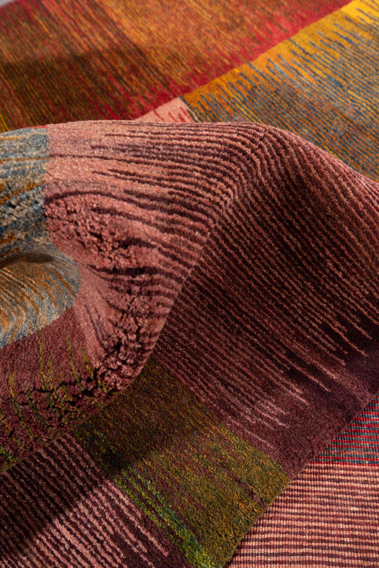 New Weave Bijar Mazandaran Minimalist Rasht Persian Rug
