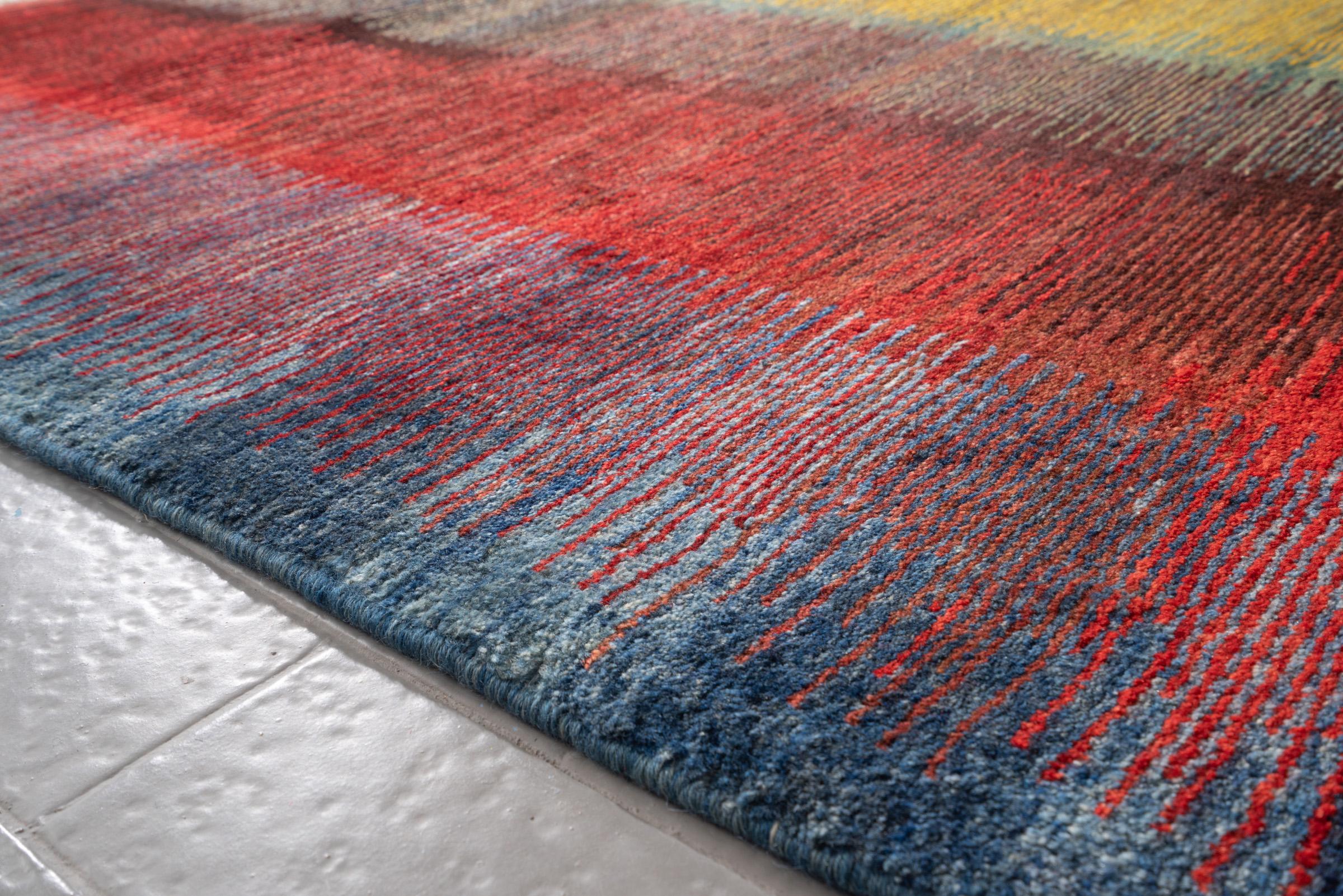 New Weave Bijar Mazandaran Minimalist Anzali Foreshore Persian Rug