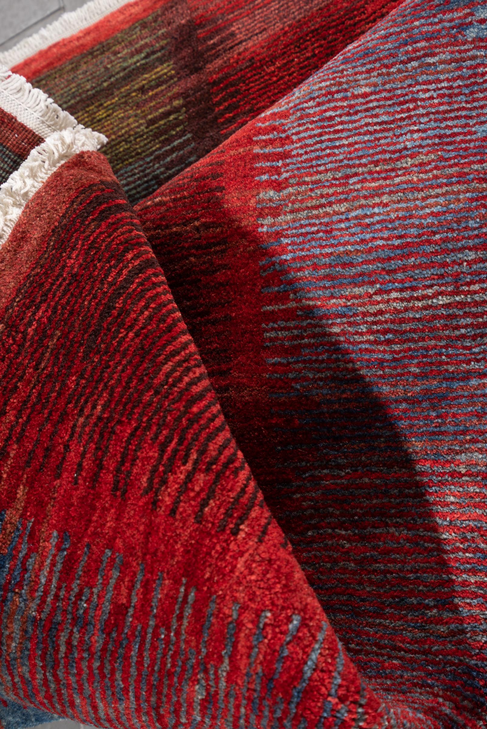 New Weave Bijar Mazandaran Minimalist Anzali Foreshore Persian Rug