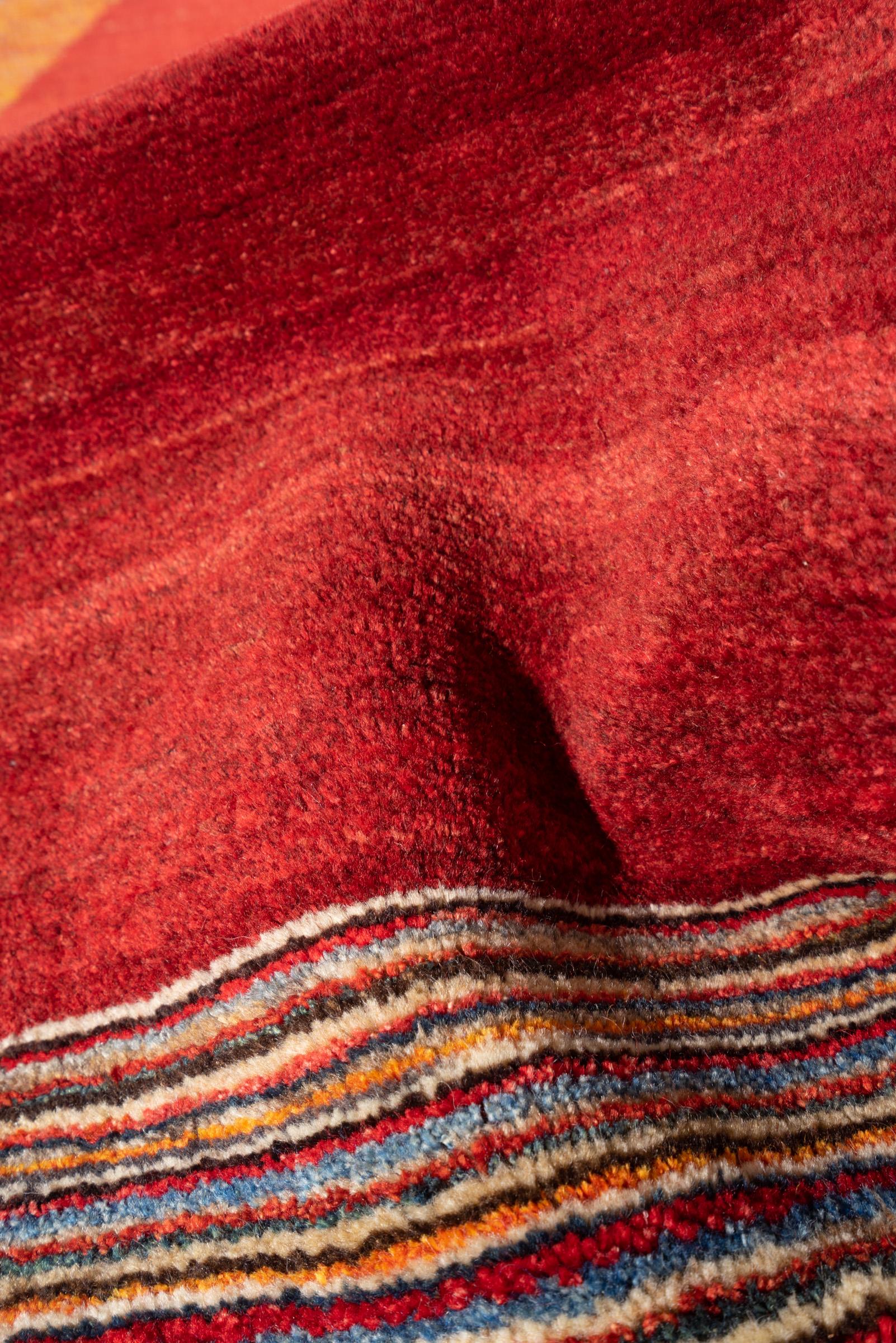 New Weave Fine Qashqai Firuzabad Persian Gabbeh Rug