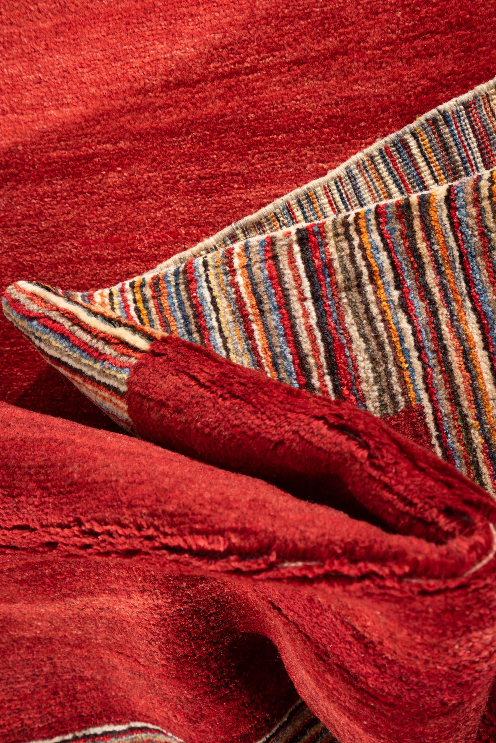 New Weave Fine Qashqai Firuzabad Persian Gabbeh Rug