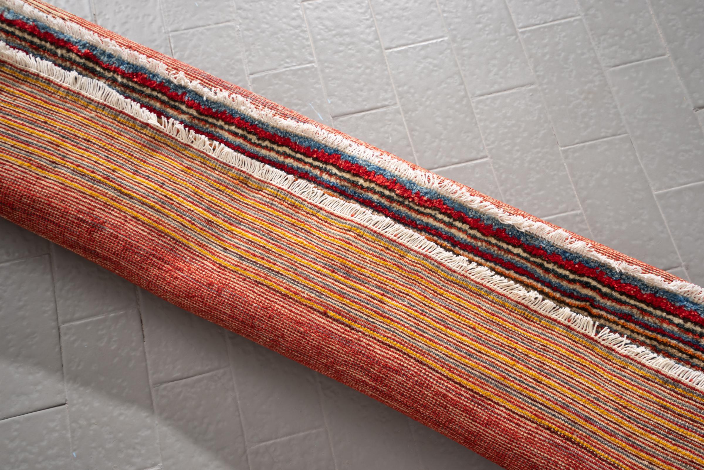 New Weave Fine Qashqai Firuzabad Persian Gabbeh Rug