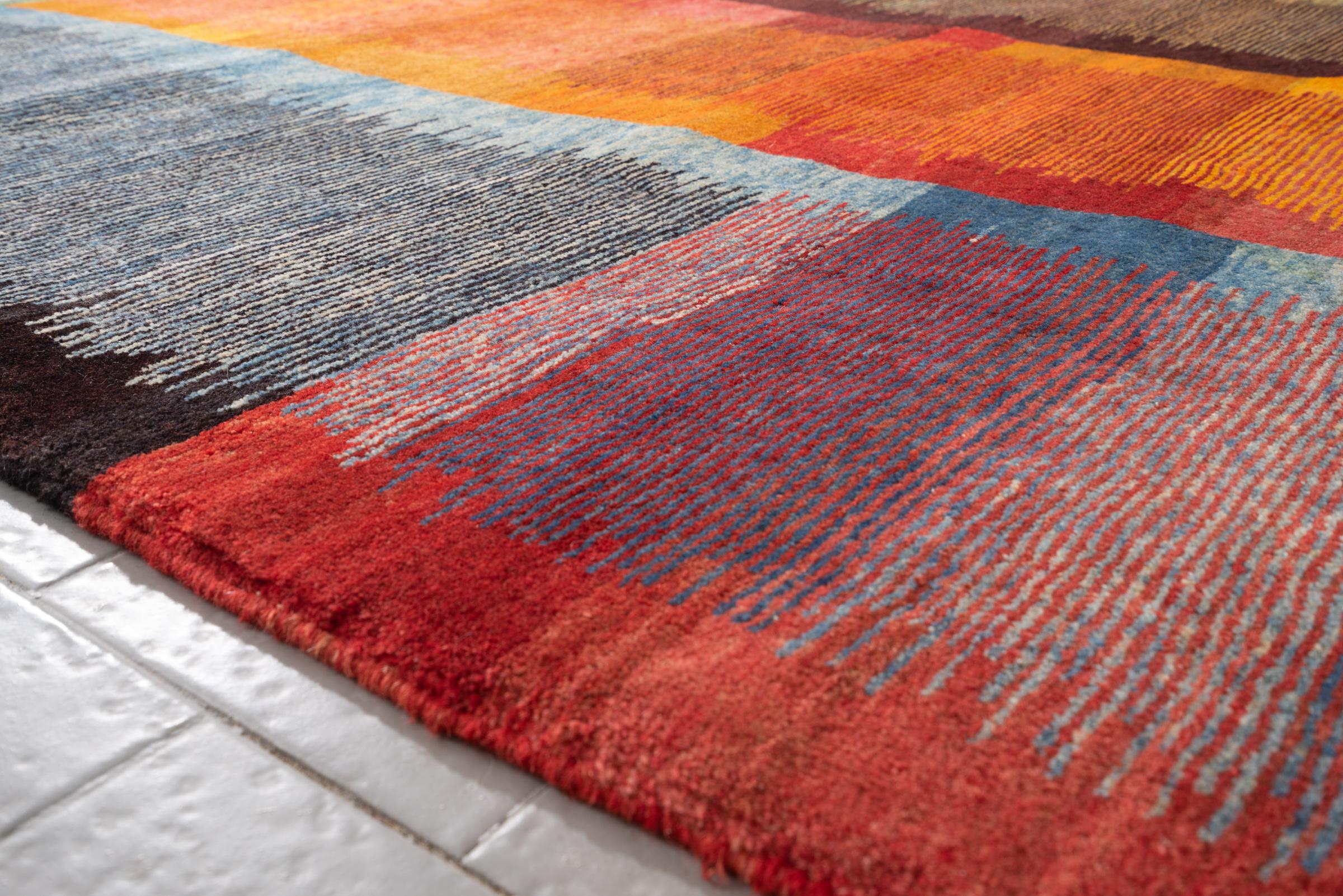 New Weave Bijar Mazandaran Minimalist Savadkuh Forests Persian Rug