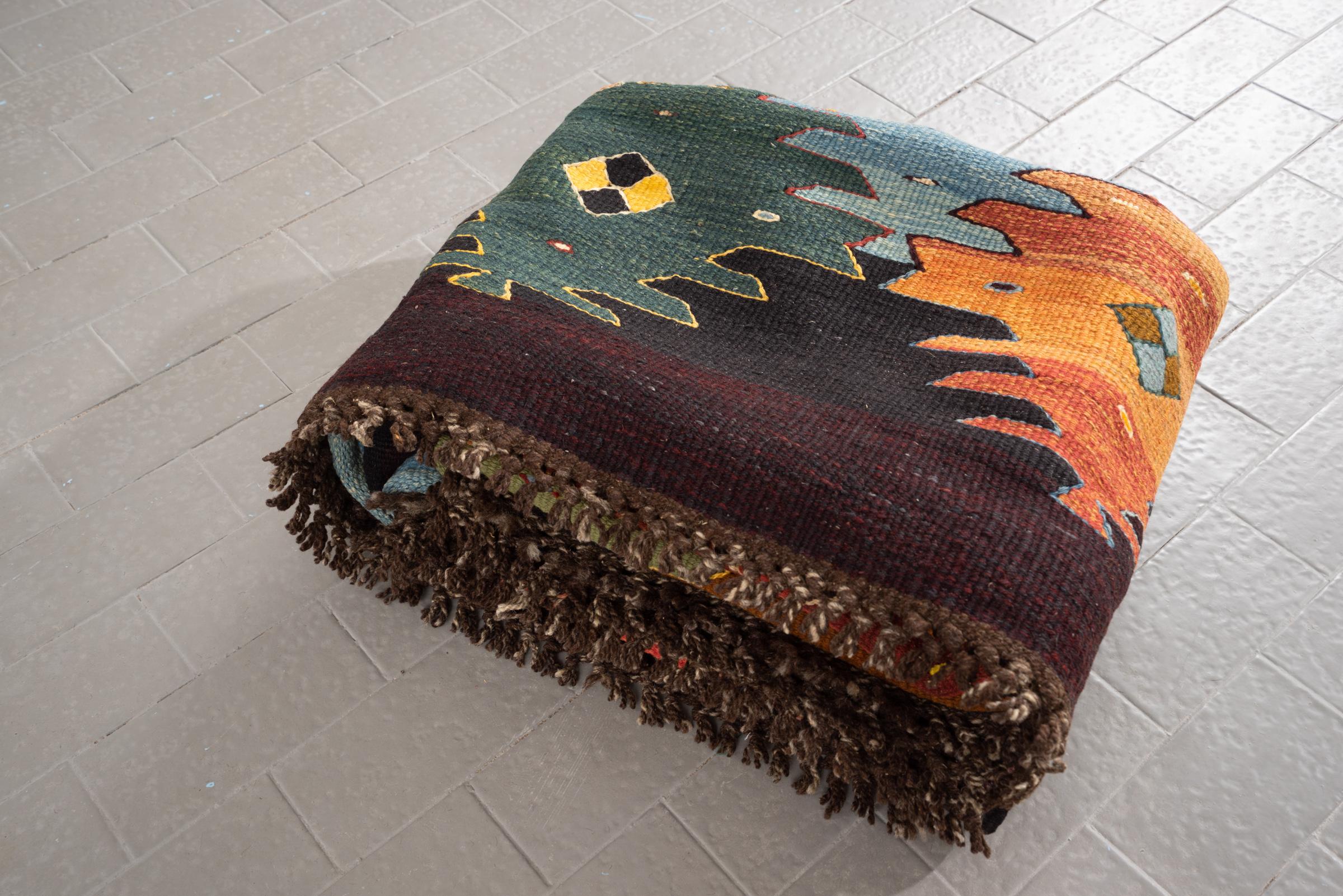 Rare Fine Khalaj Persian Kilim Rug