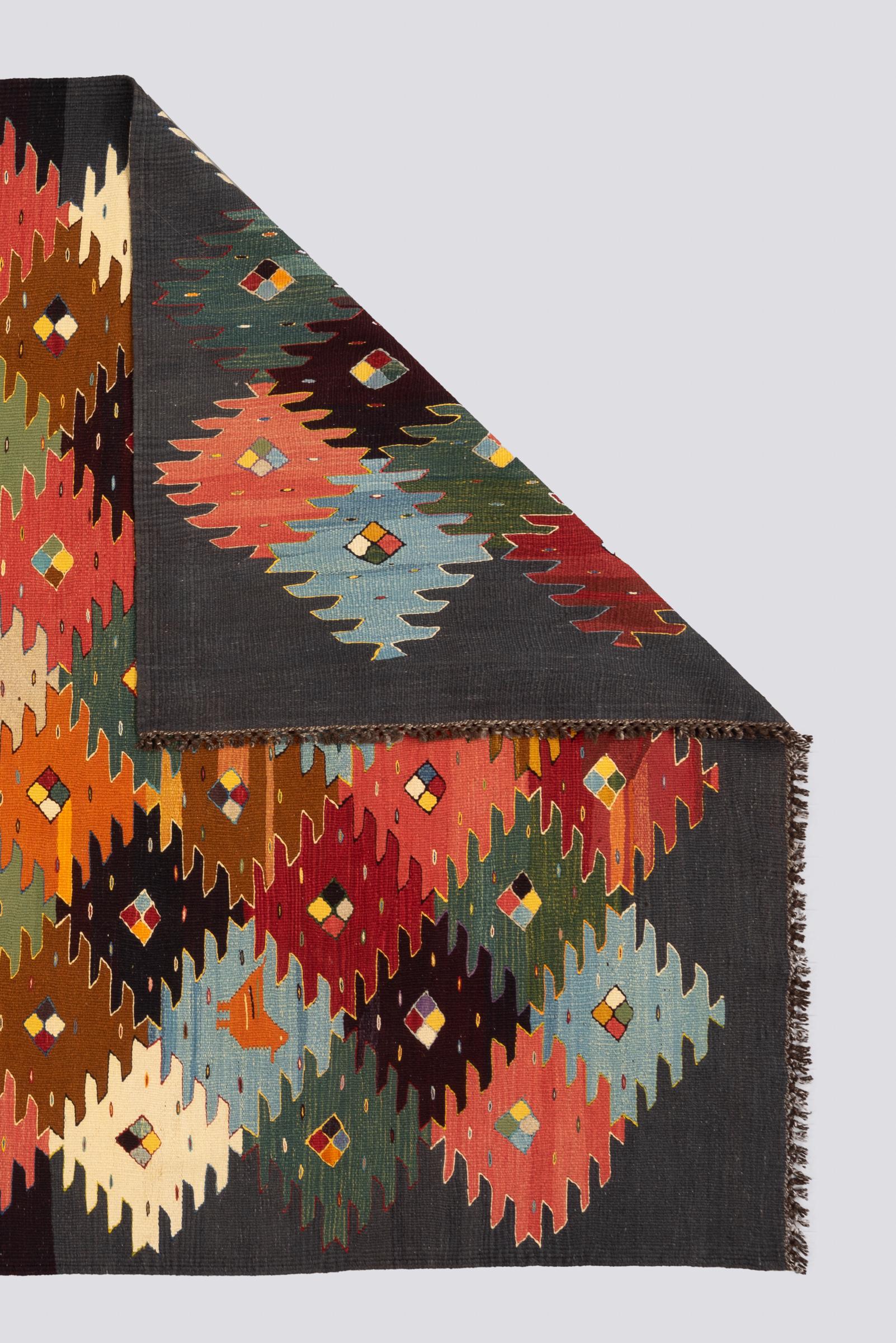 Rare Fine Khalaj Persian Kilim Rug