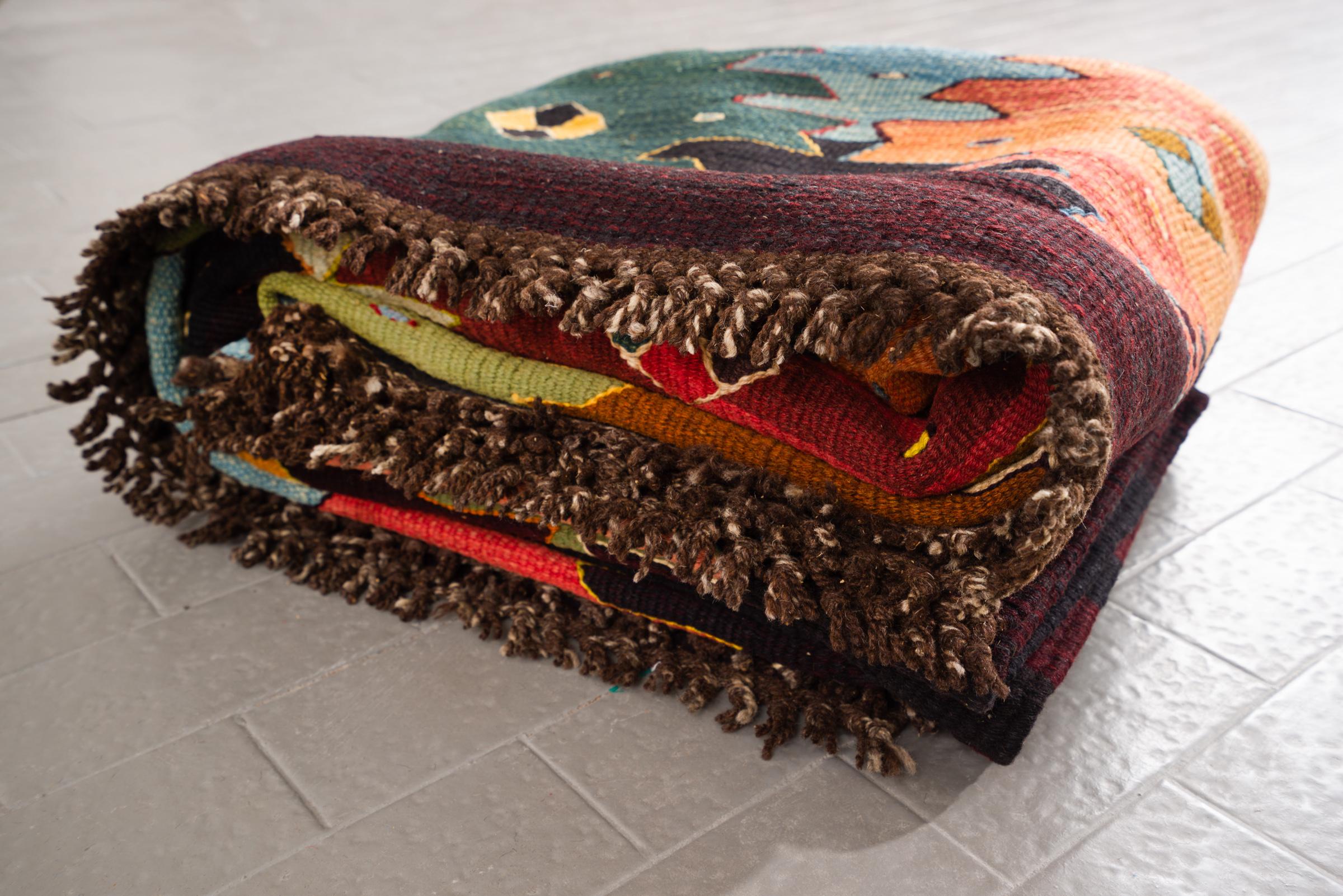 Rare Fine Khalaj Persian Kilim Rug