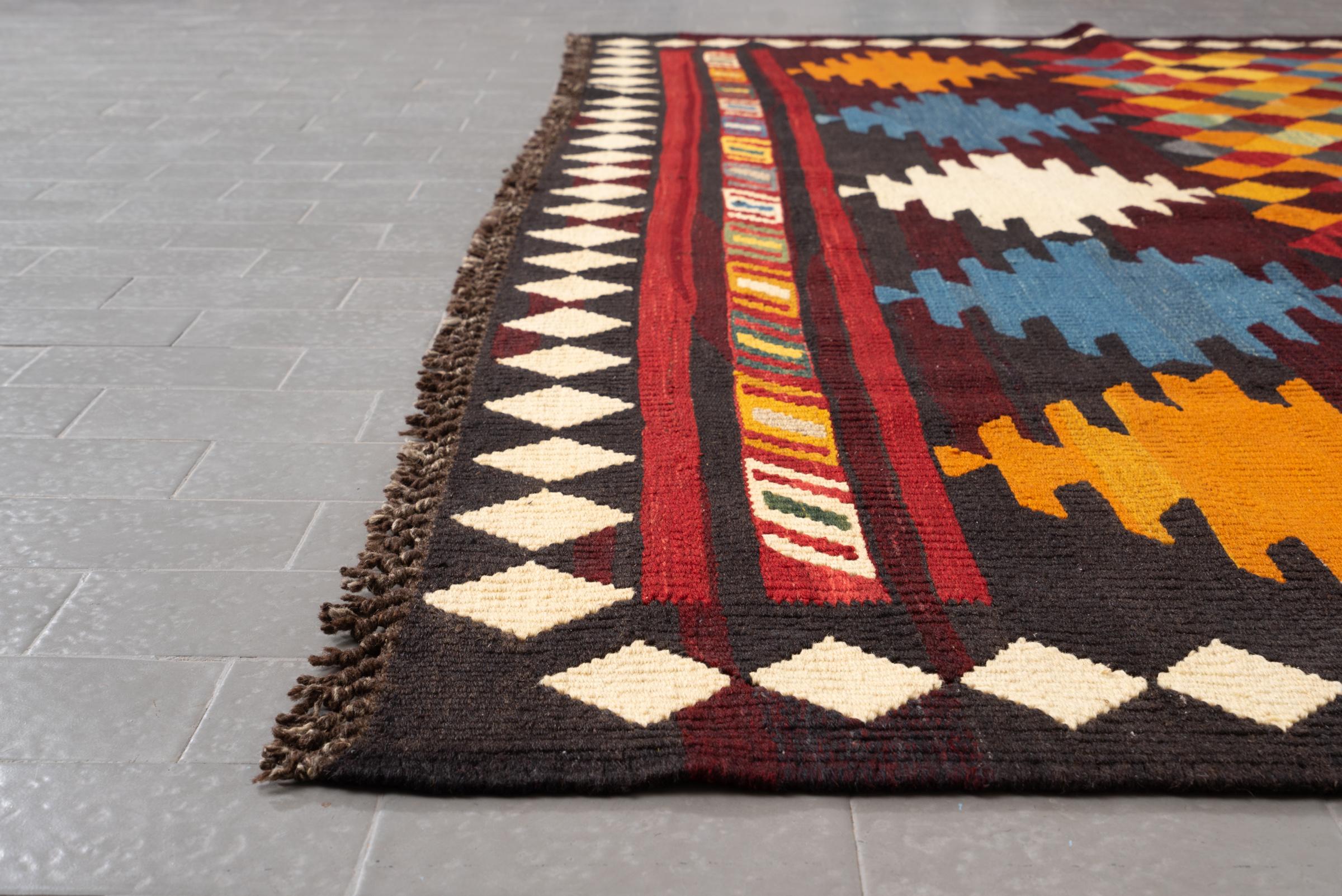 Rare fine weave Khalaj Kilim 8.28 SQM