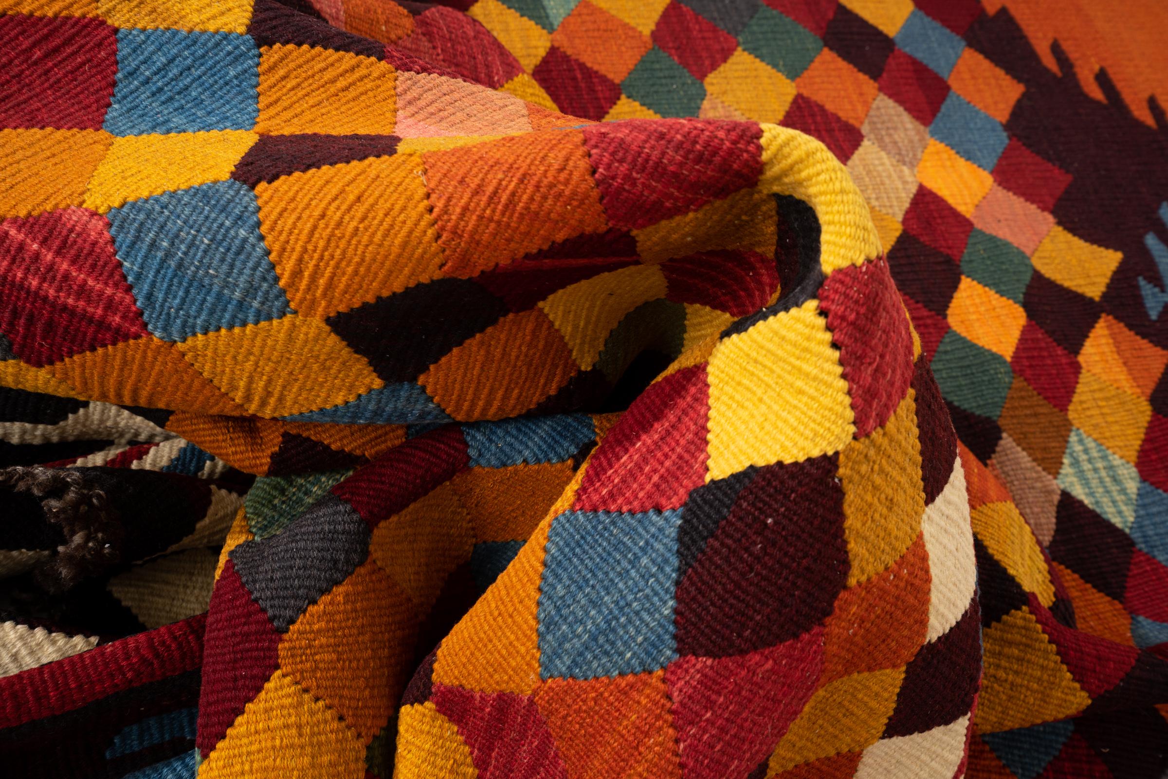 Rare fine weave Khalaj Kilim 8.28 SQM