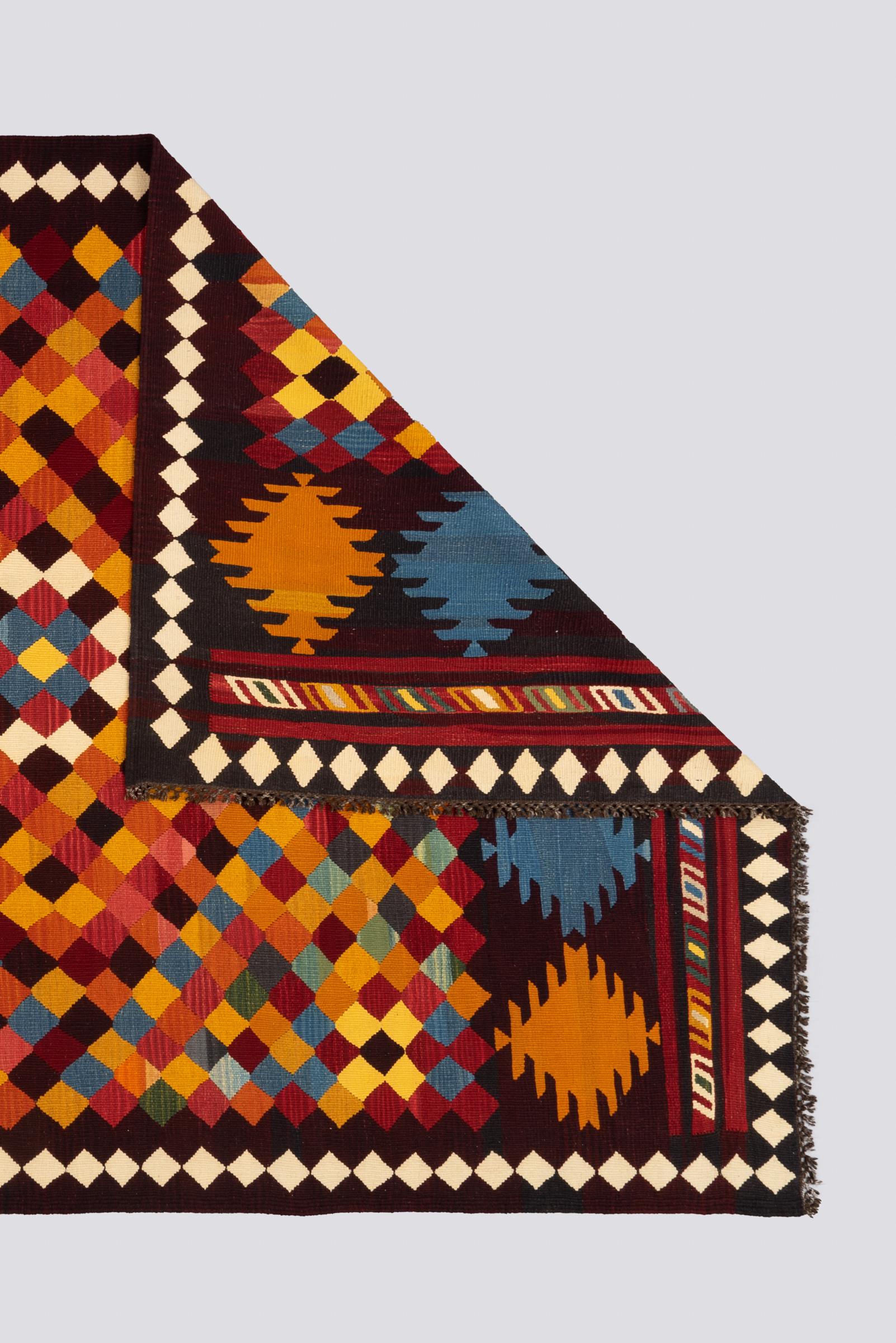 Rare fine weave Khalaj Kilim 8.28 SQM