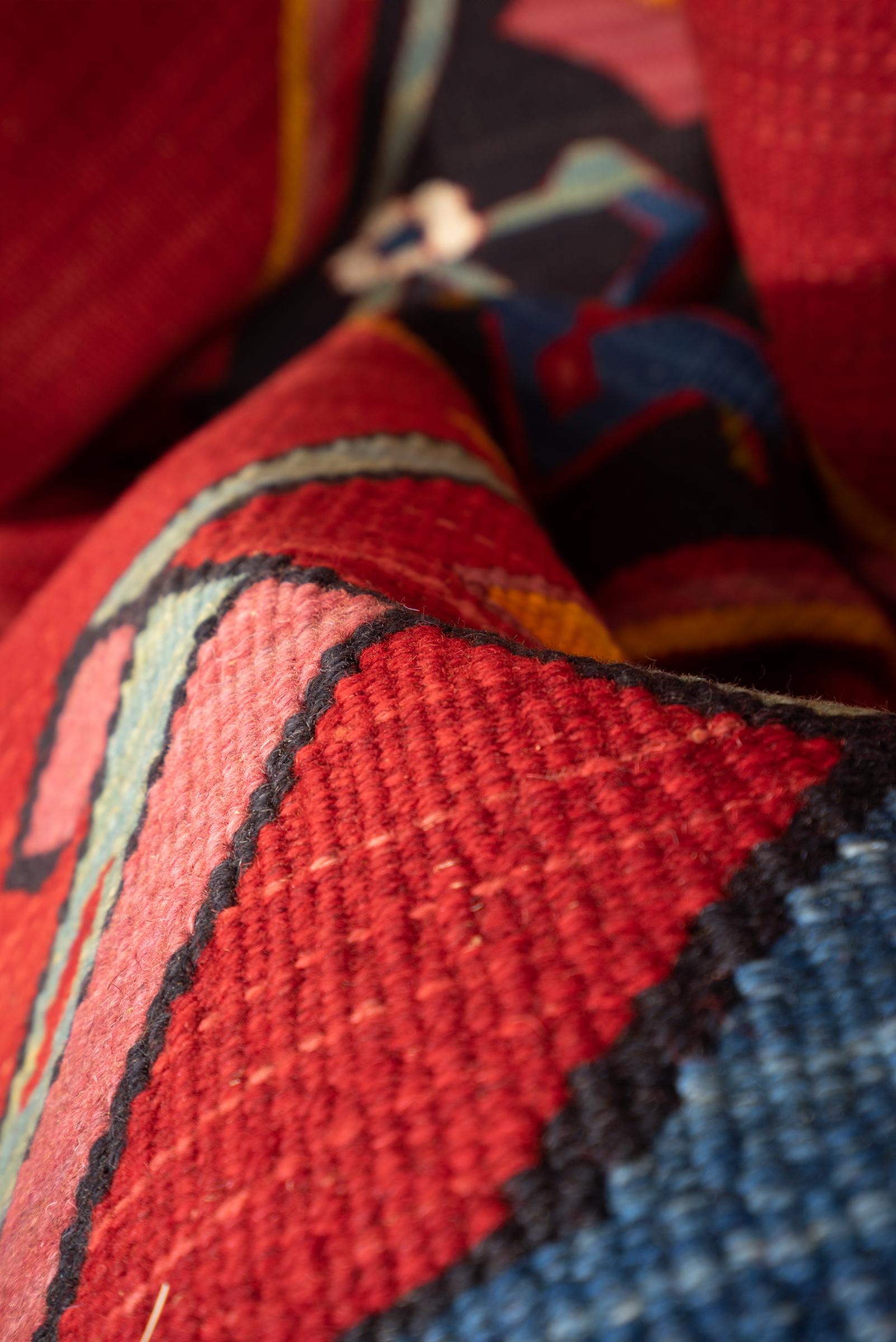 New Weave Rare Fine Bijdar Red Toranj Kilim