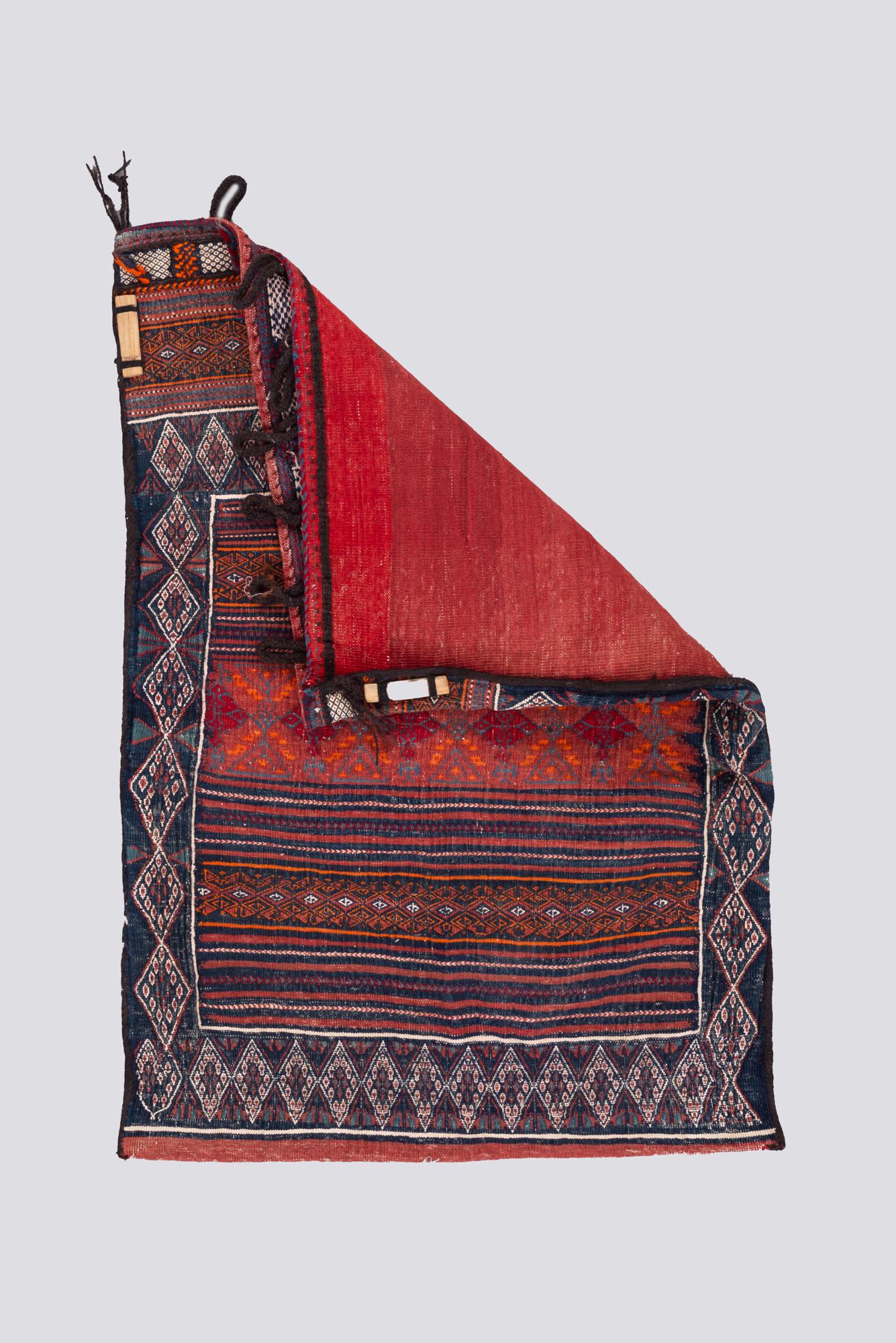 Antique Afshar Large Persian Toubreh