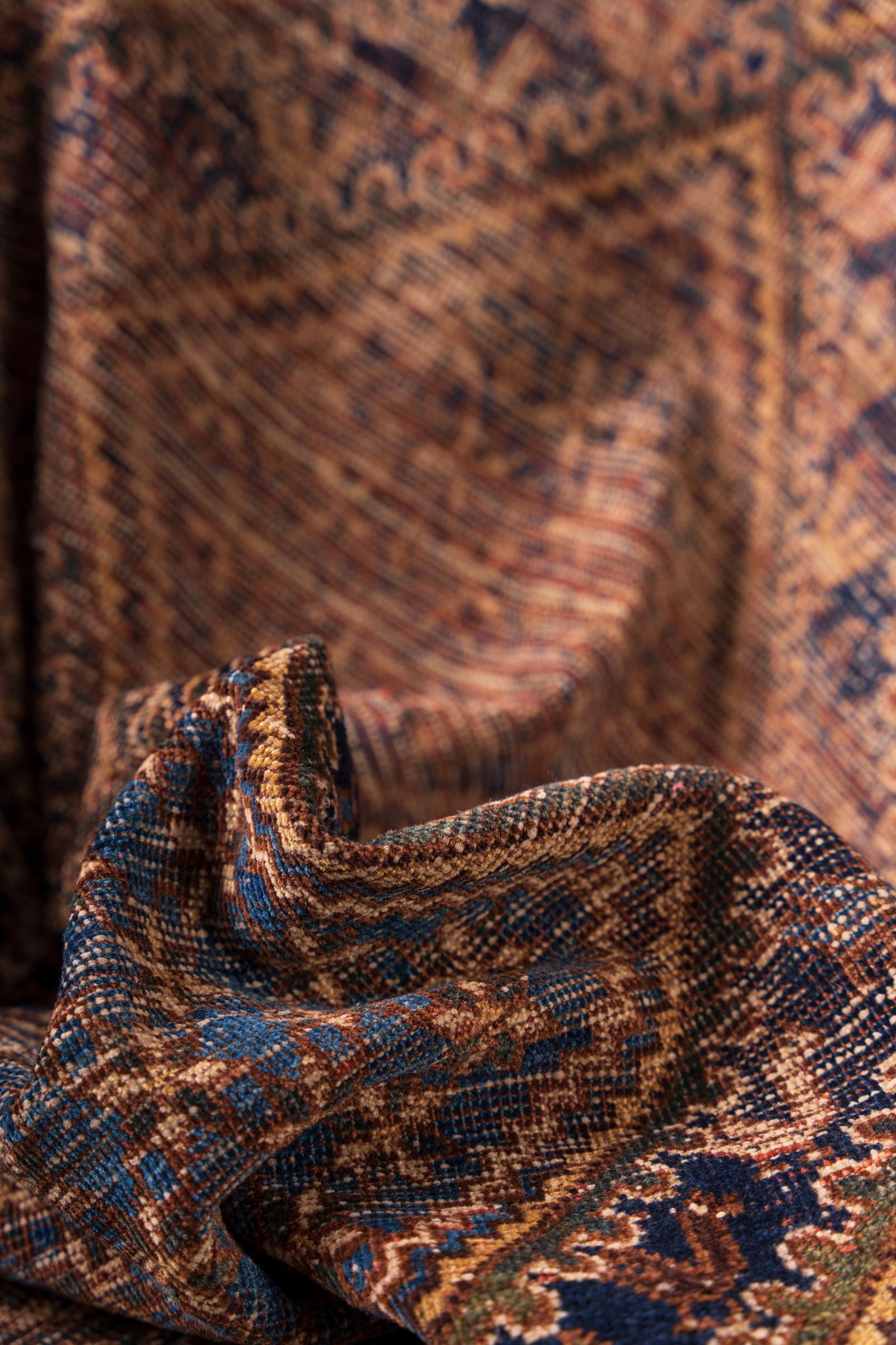 Antique Dehaj Persian Rug