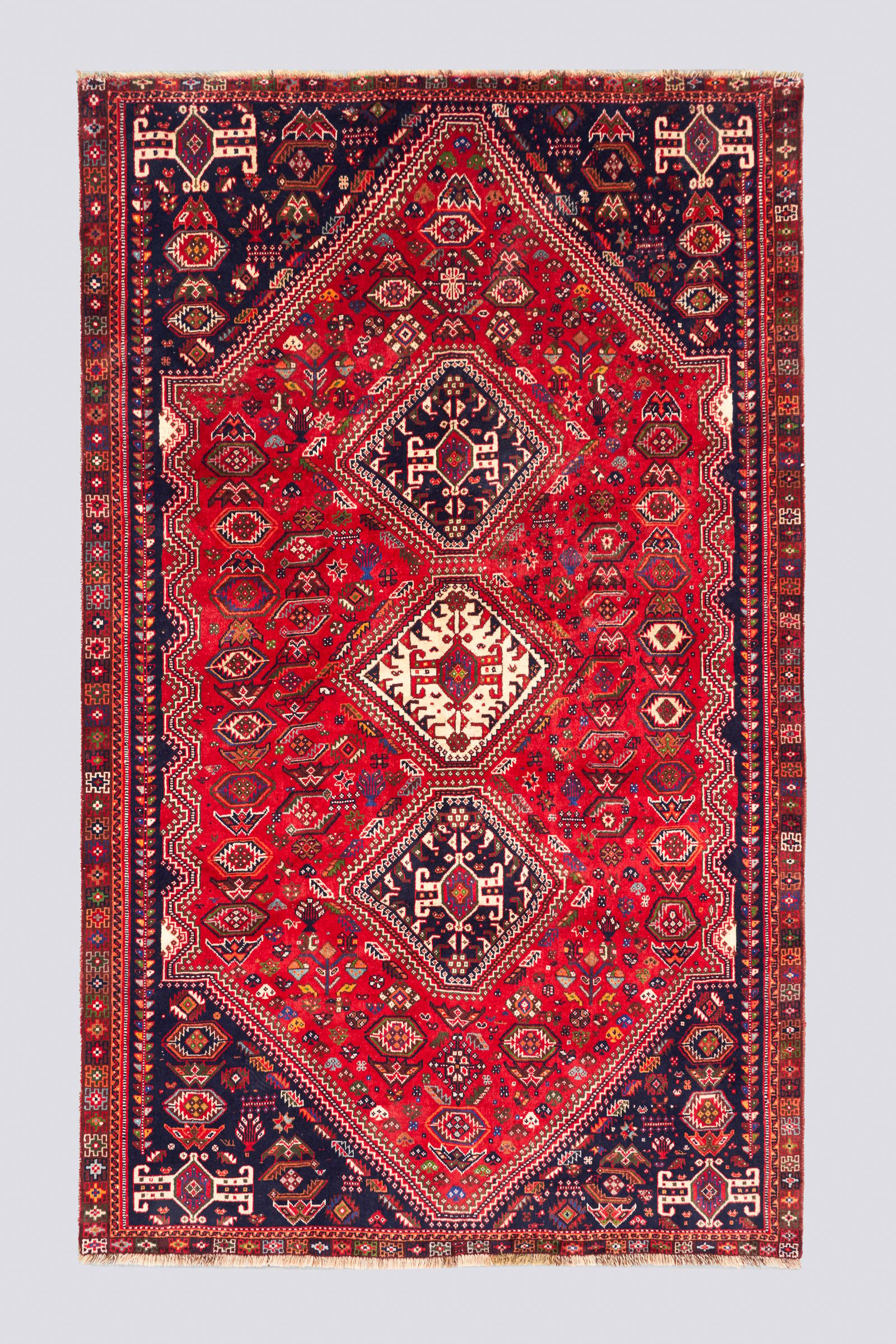Fine Vintage Qashqai Carpet