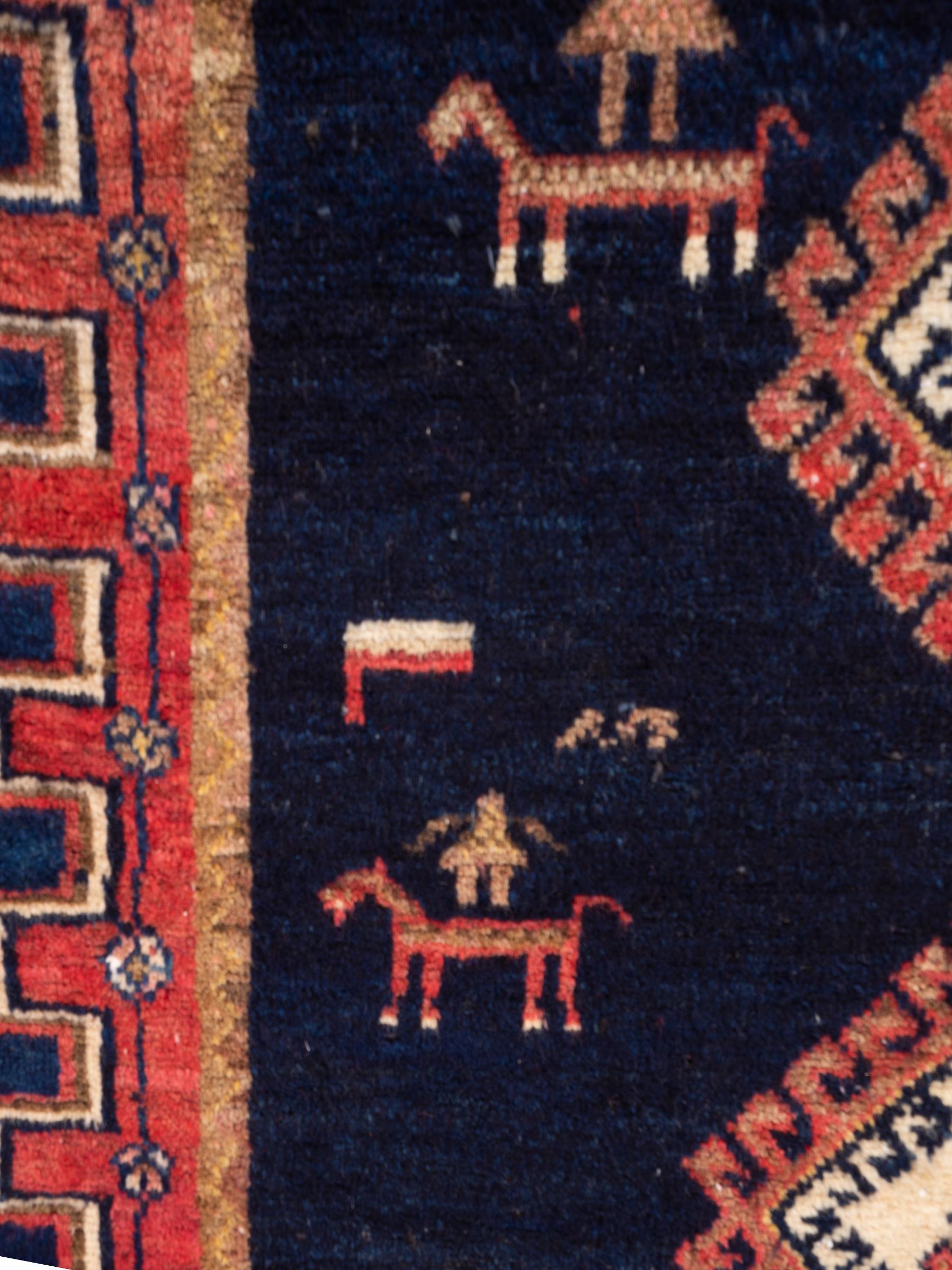 Antique Sirjan carpet - Dated 1253