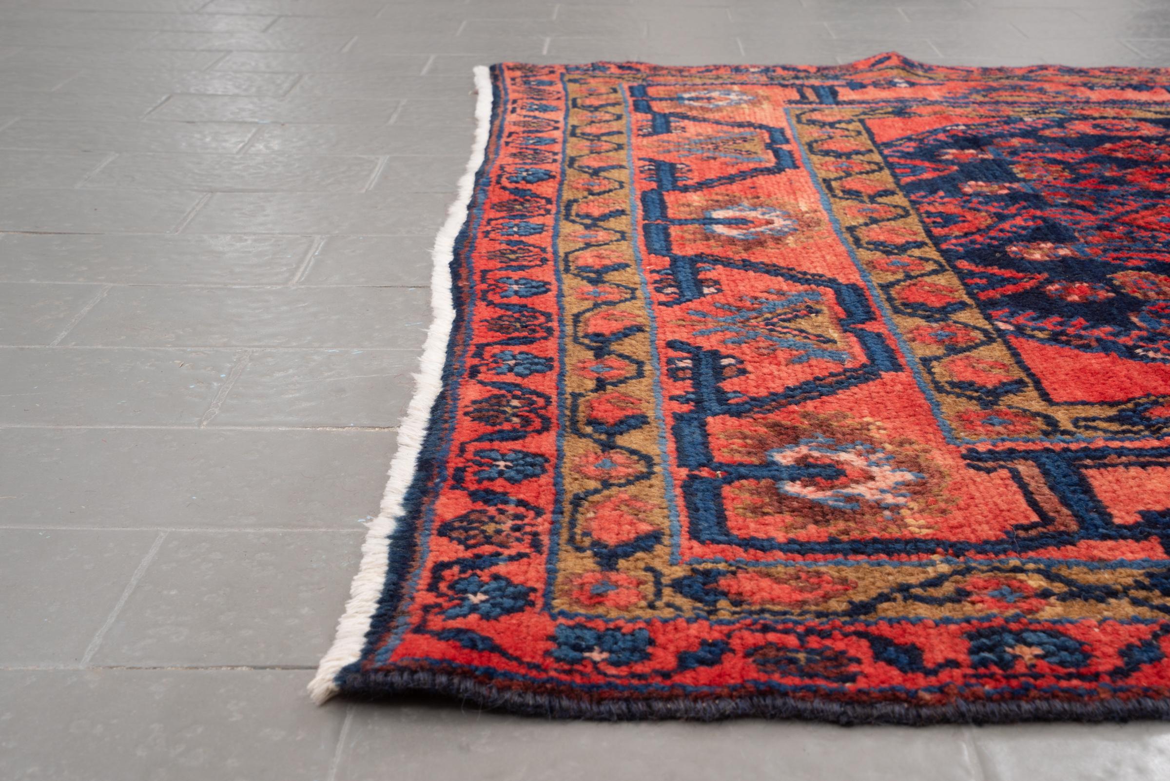 Vintage Zanjan Qoltoq Carpet