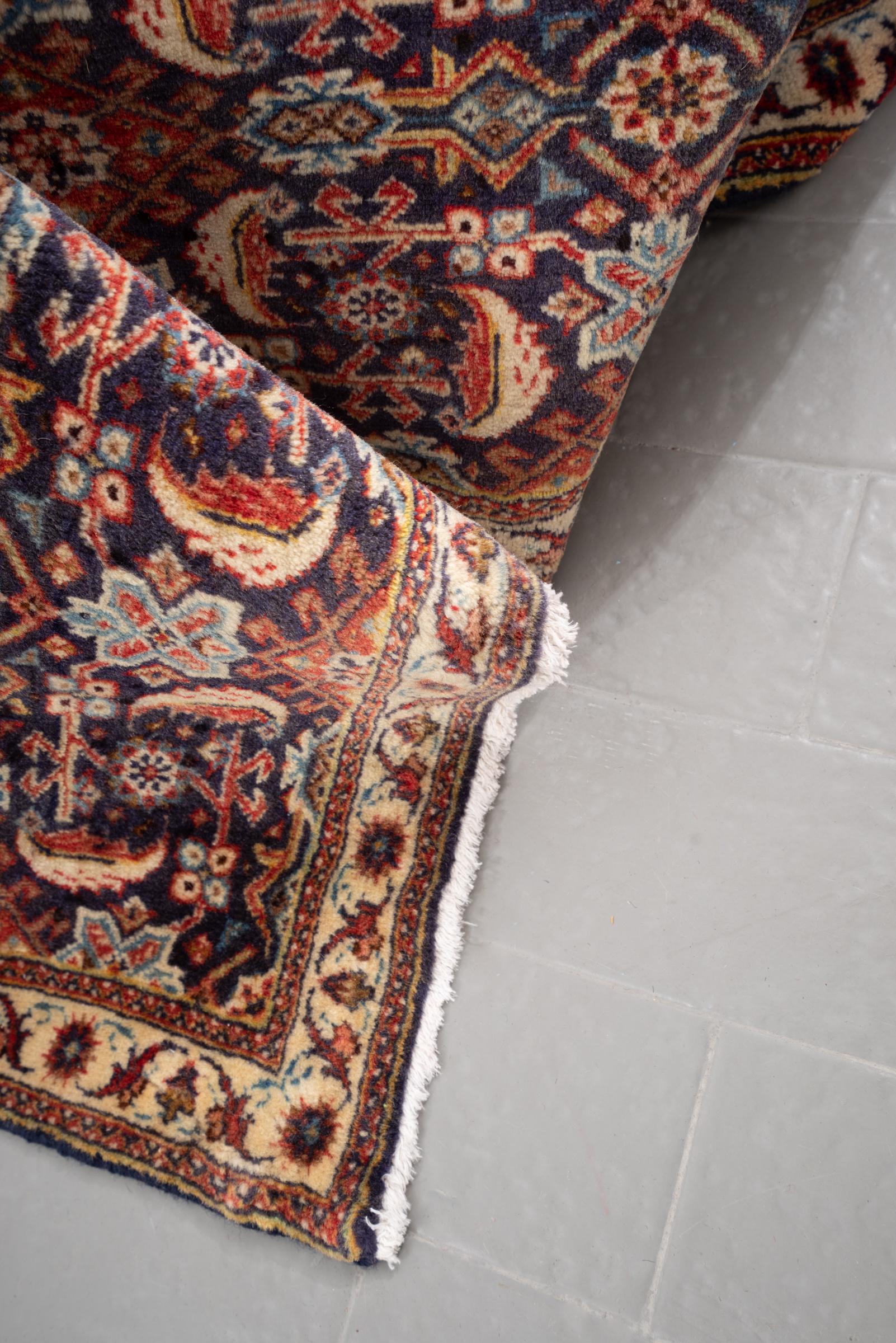 Vintage Bidjar Mahi Carpet