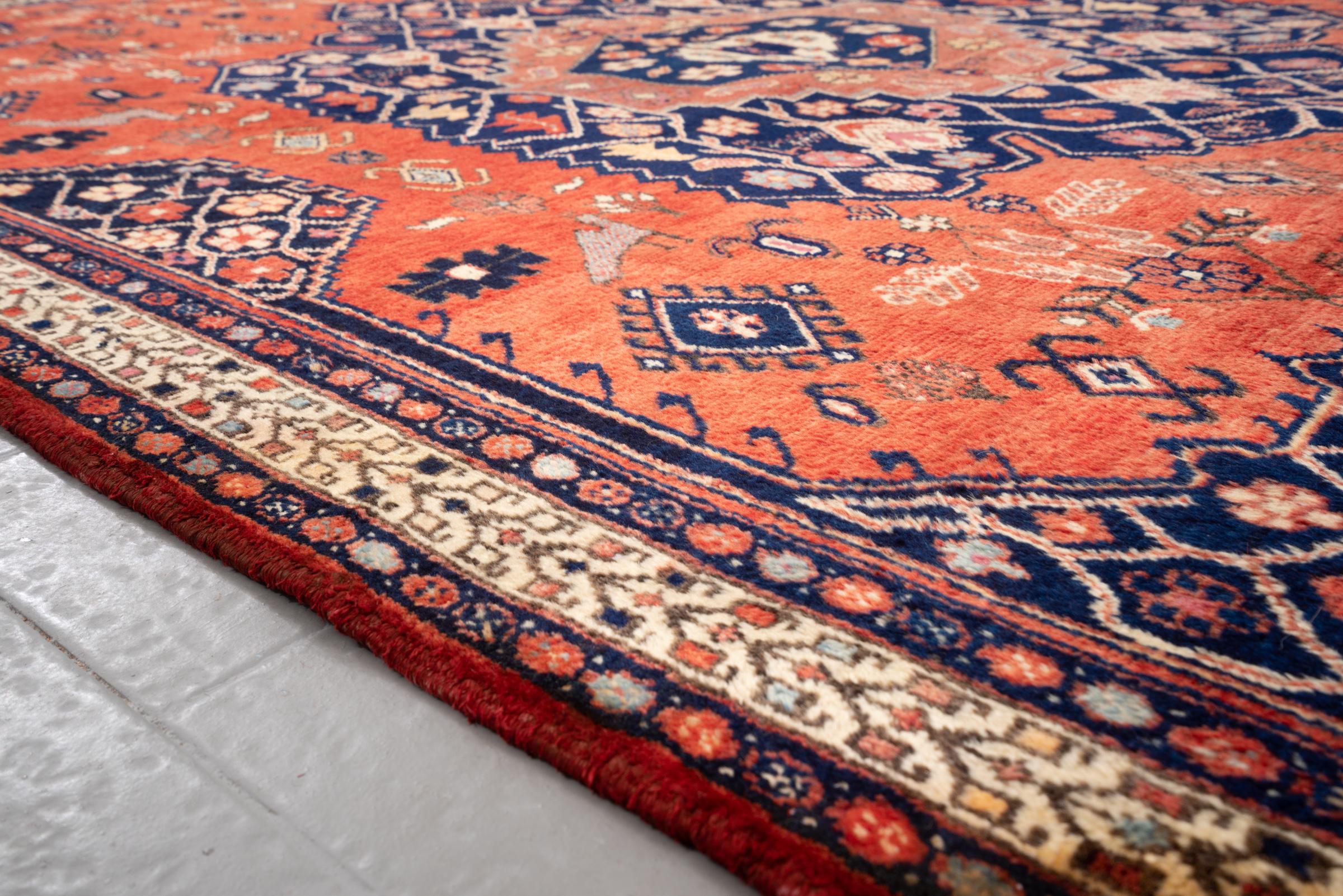 Vintage Afshar Fine Carpet