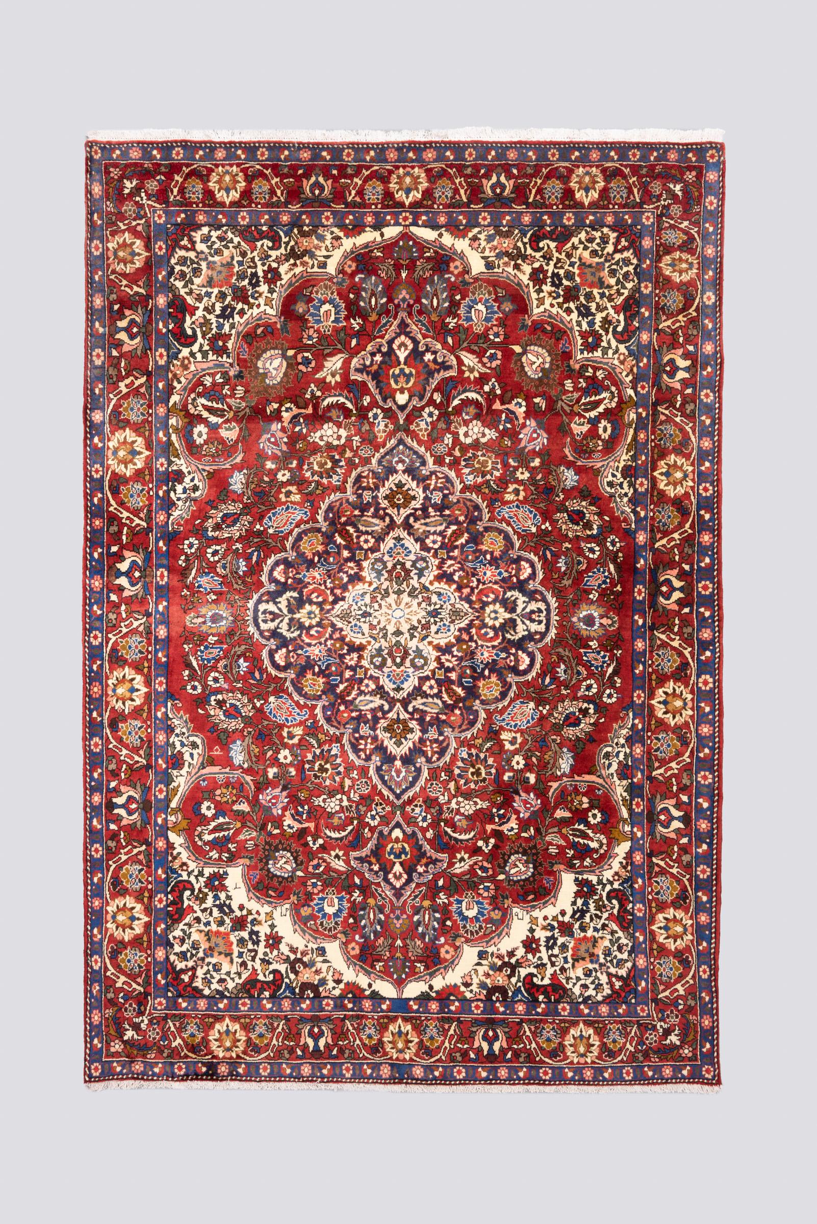 Vintage Bakhtiari floral Carpet