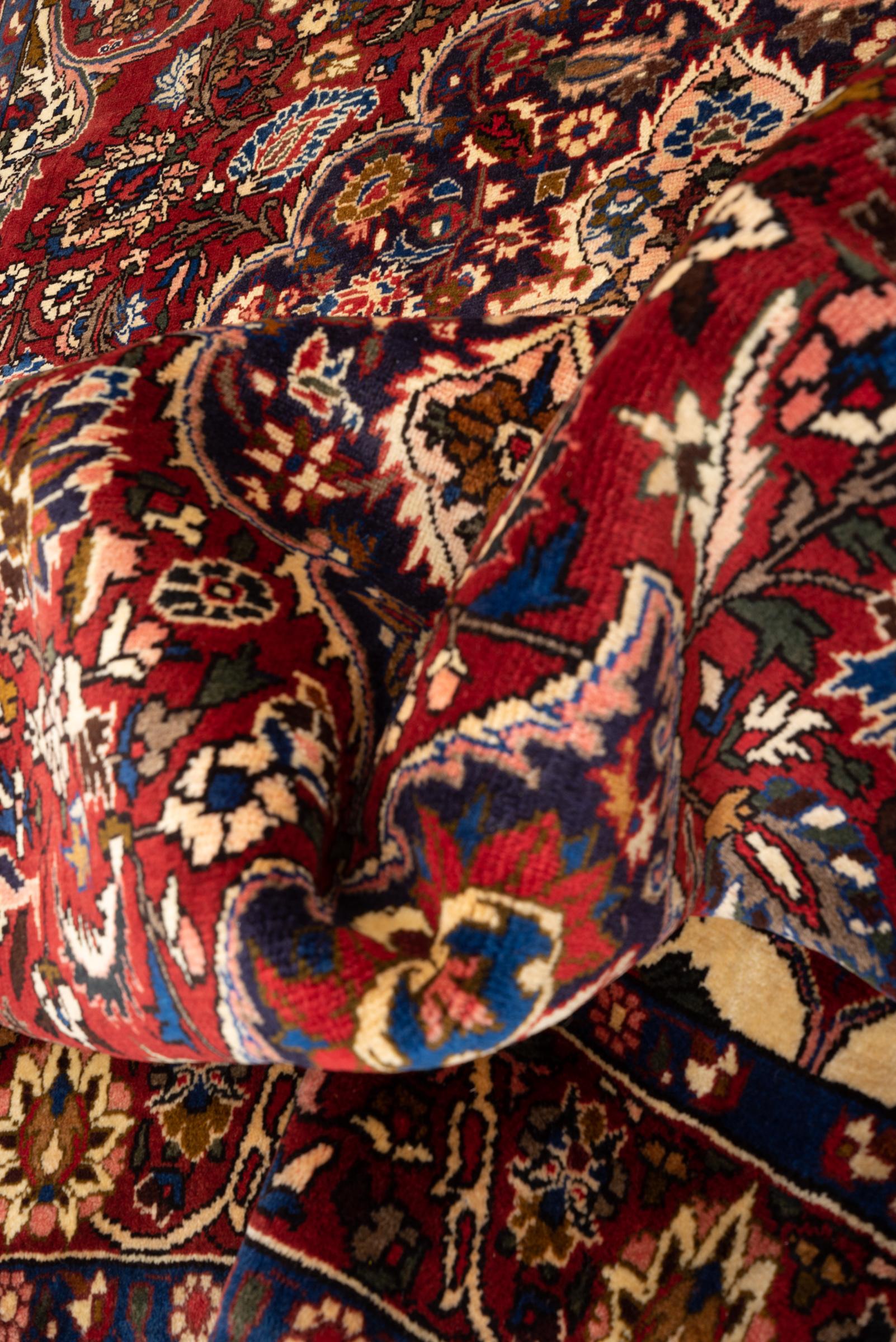 Vintage Bakhtiari floral Carpet
