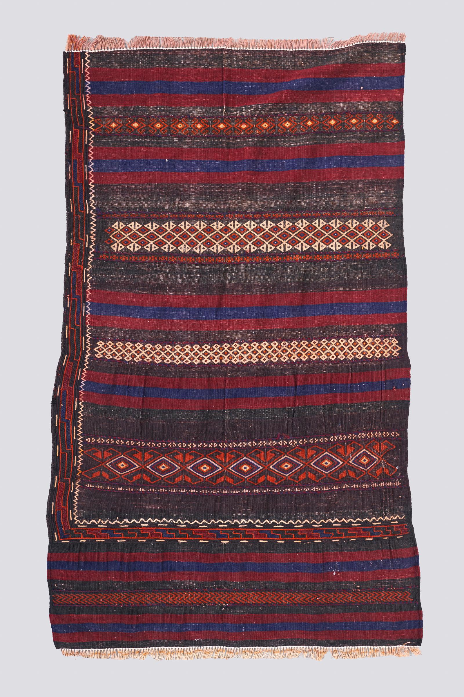 Vintage Balouch Souzani Kilim