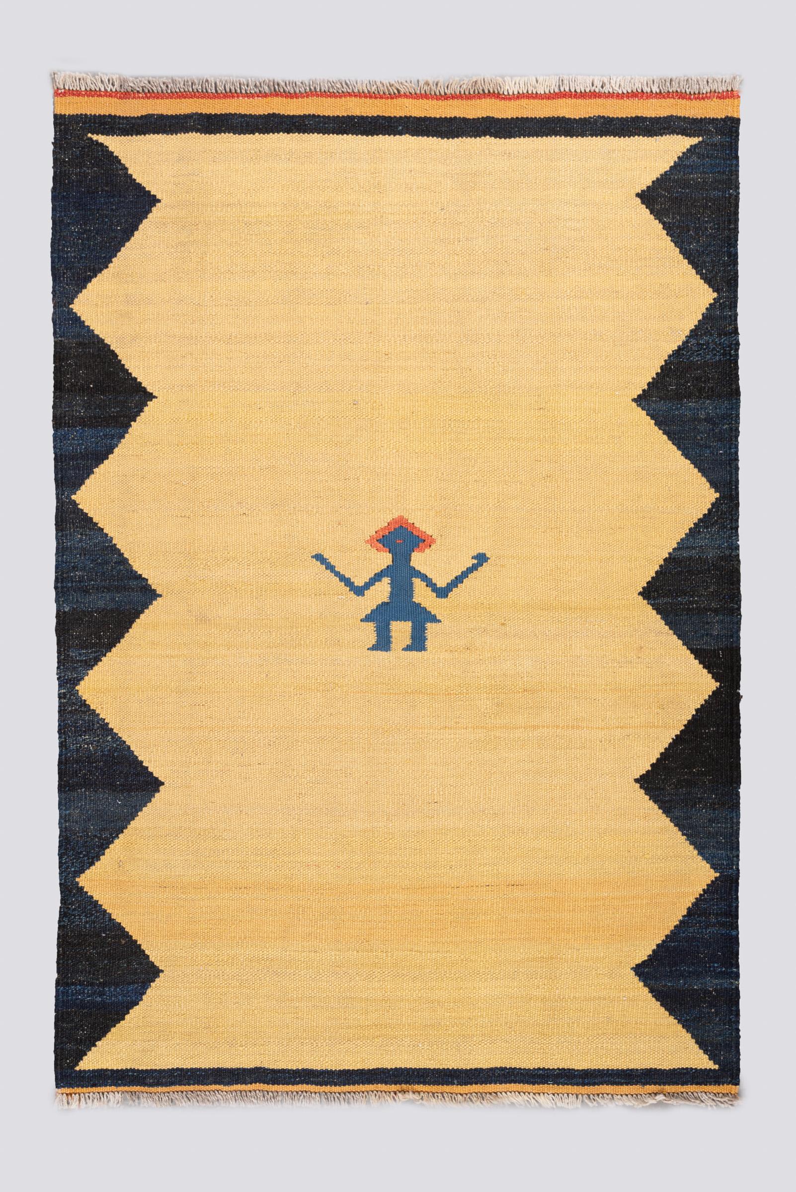 Qashqai Human Figure Kilim