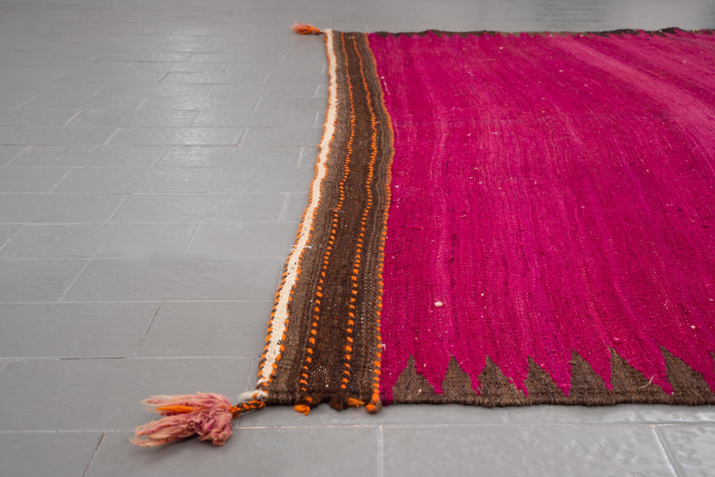 Vintage Afshar Ruby Oversize Sofreh