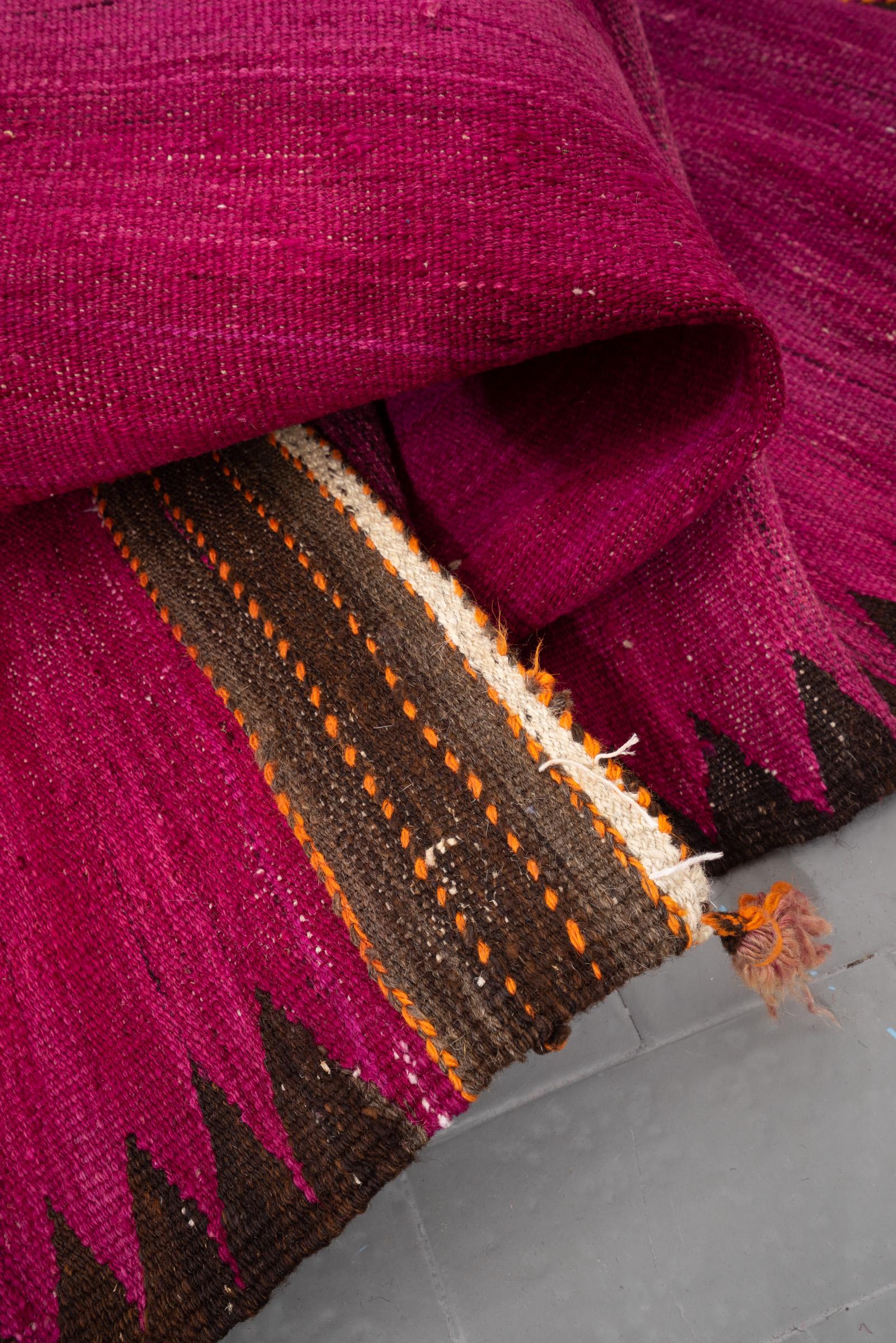 Vintage Afshar Ruby Oversize Sofreh