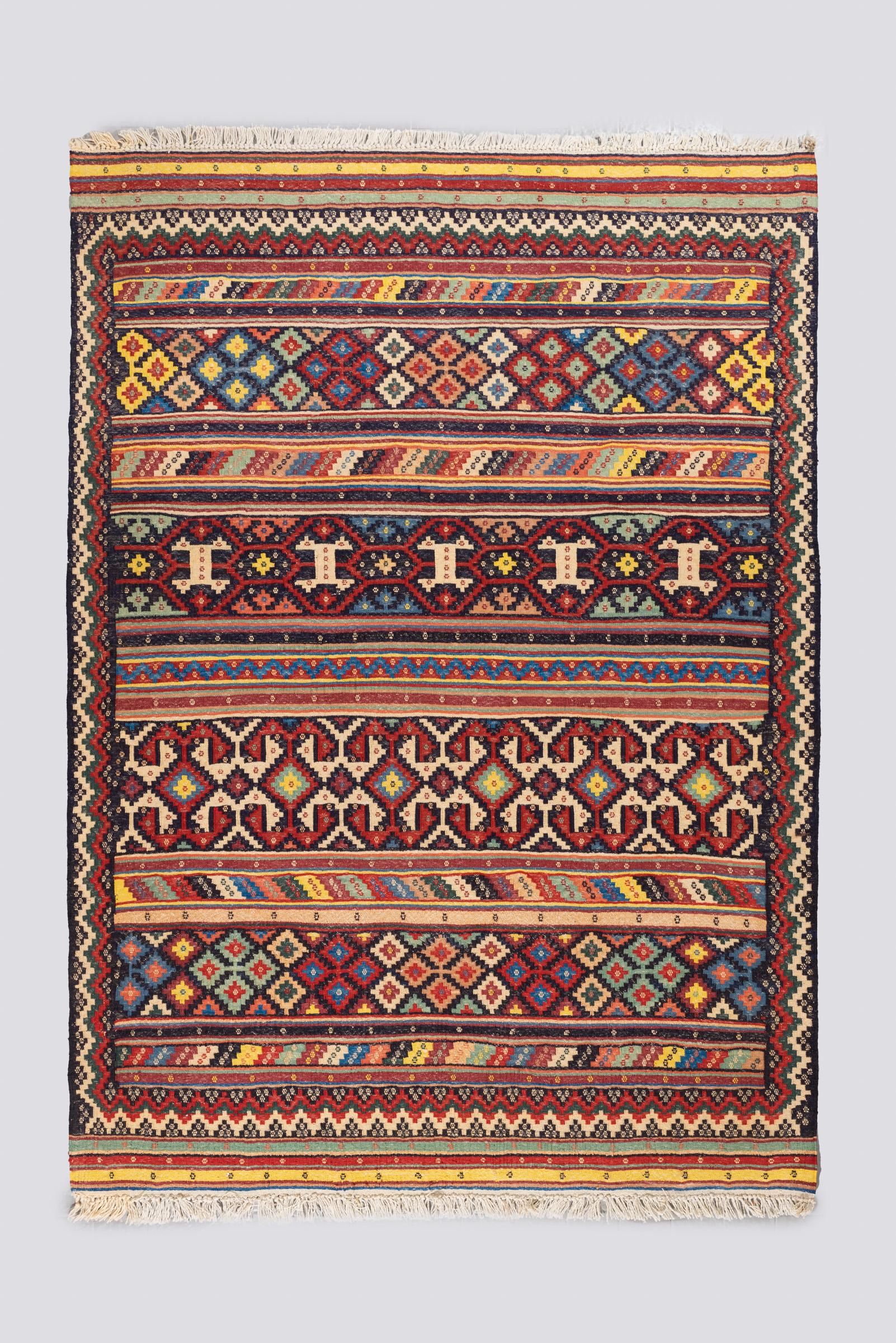 Sirjan Yellow Sineriz Kilim
