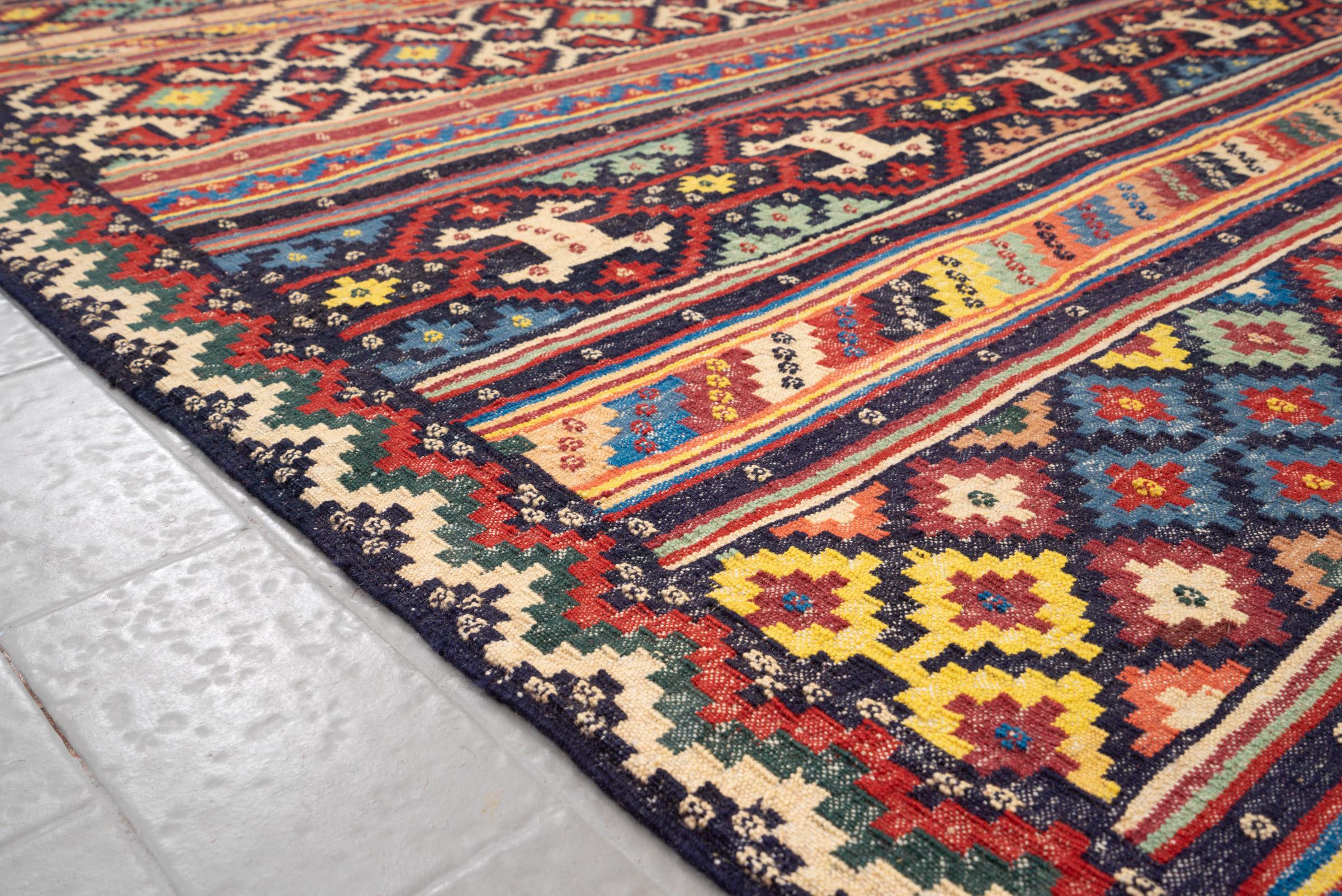 Sirjan Yellow Sineriz Kilim
