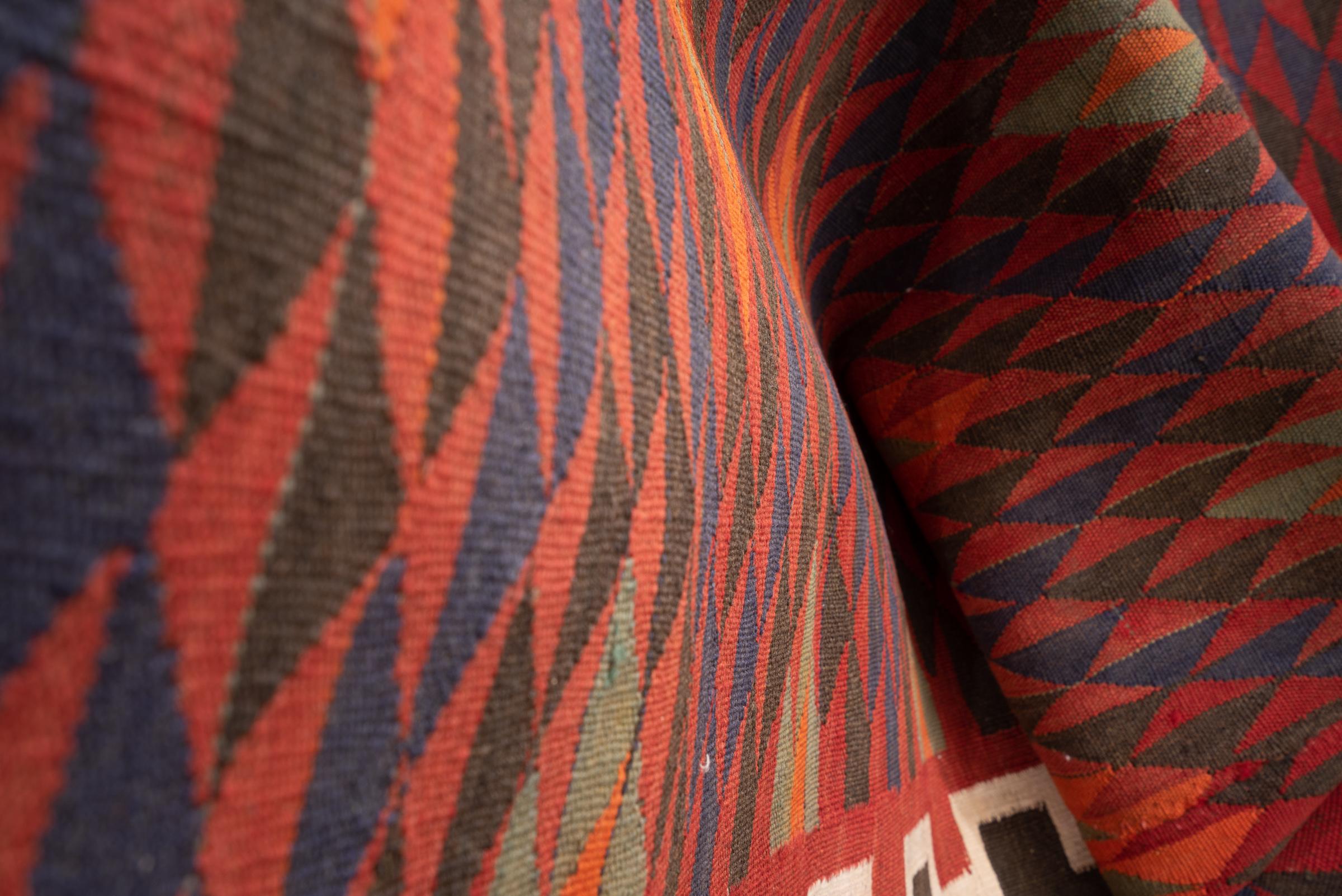 Vintage Khorasan Triangle Kilim