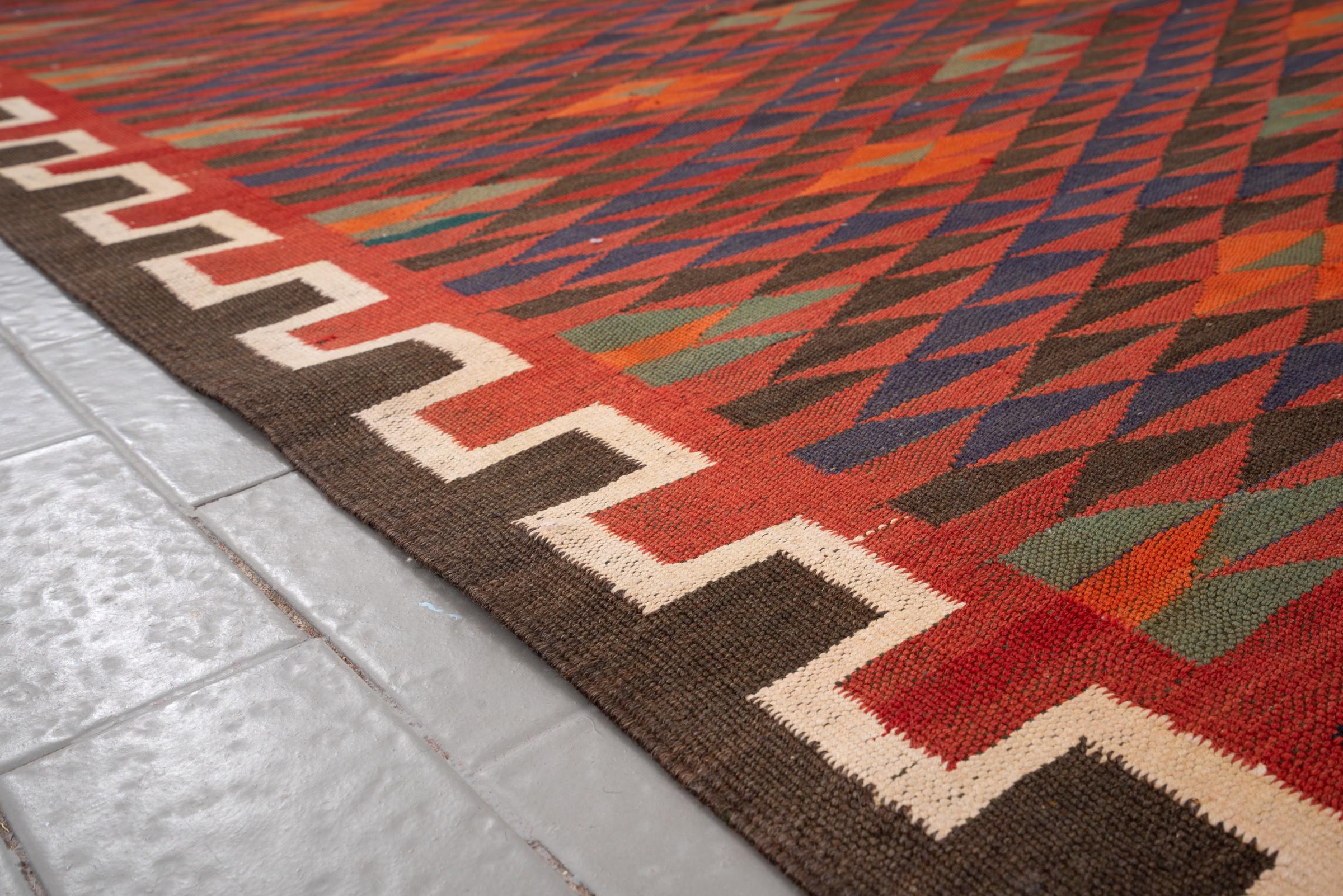 Vintage Khorasan Triangle Kilim