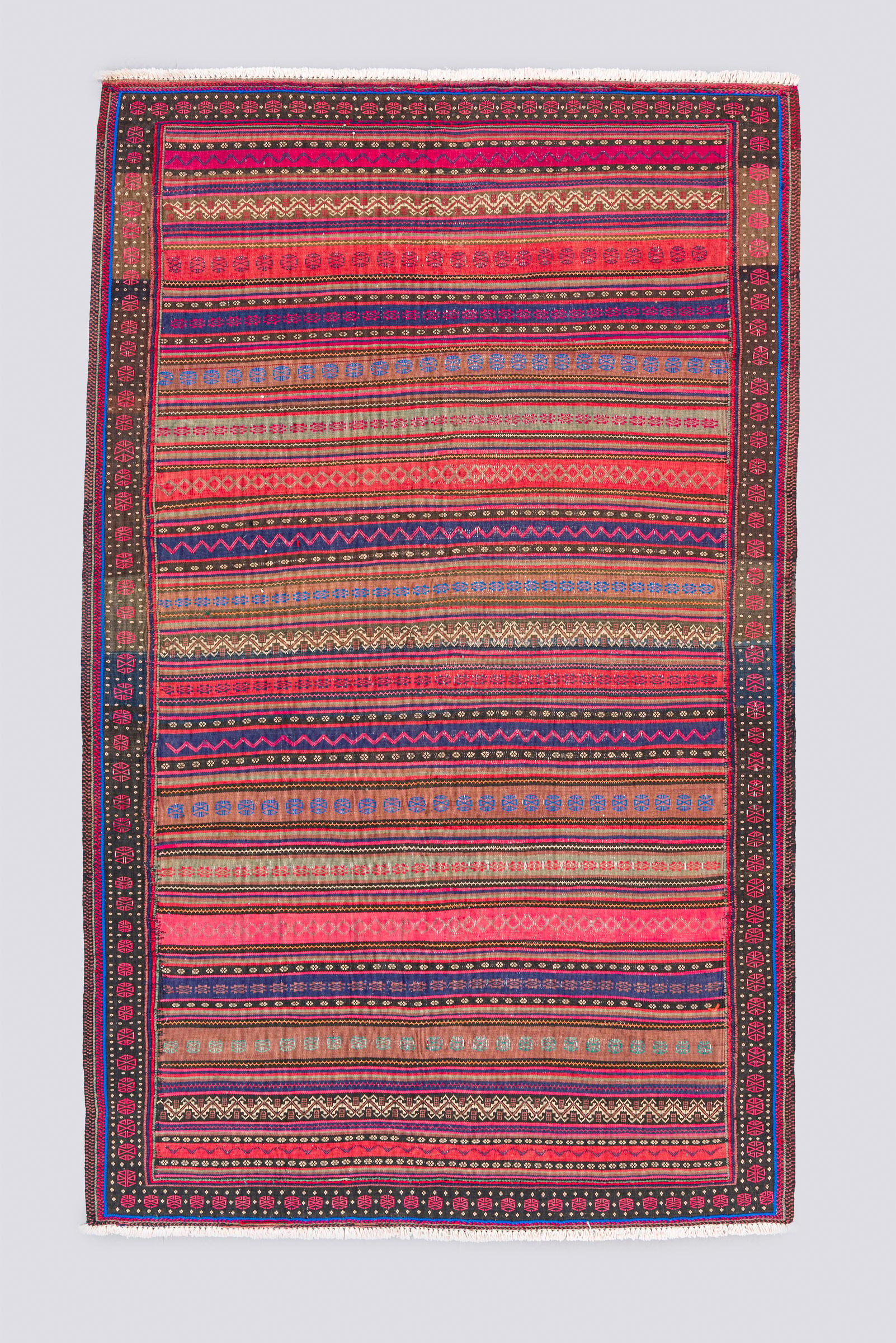 Vintage Aqta Muhrammat Kilim