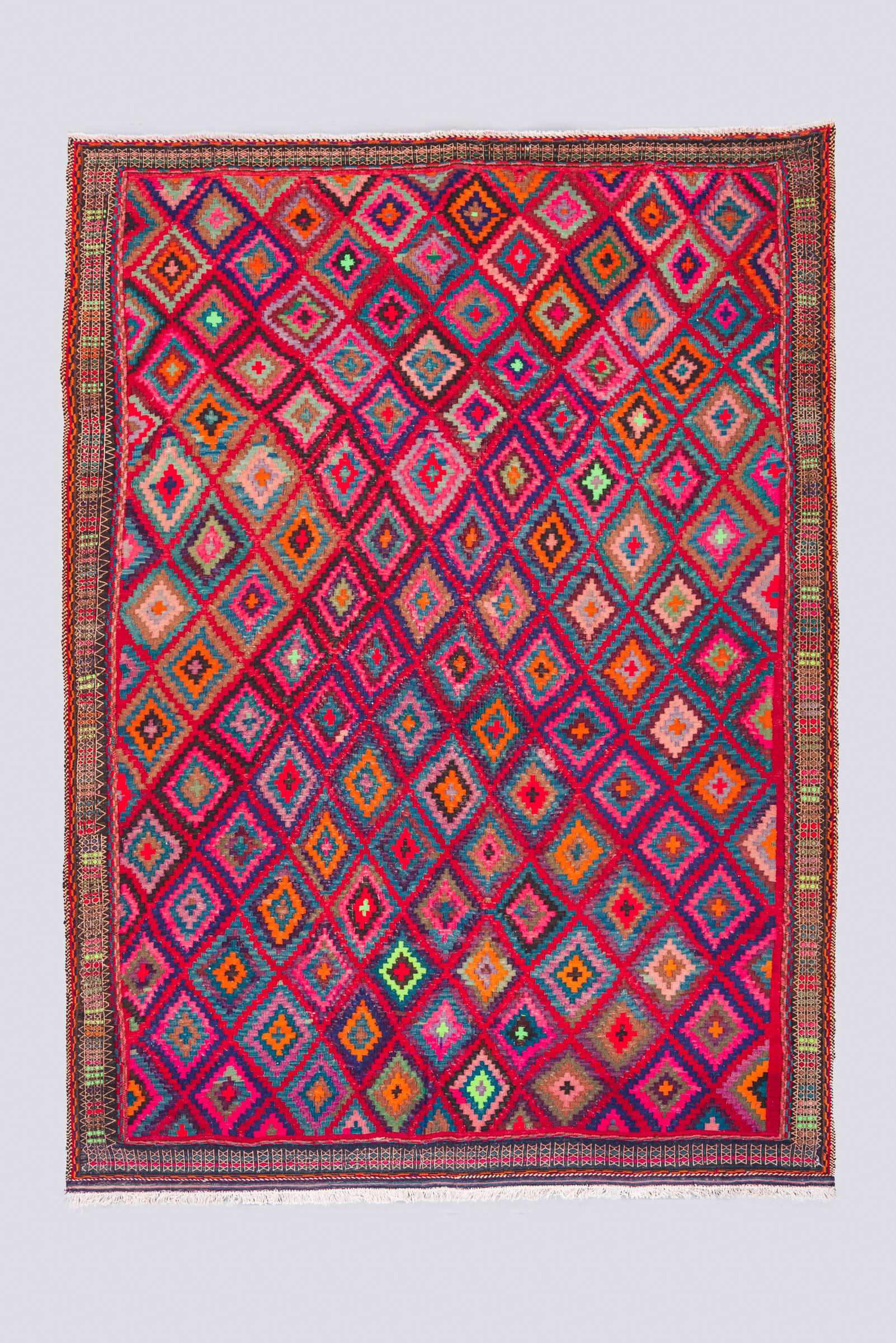 Large Sirjan Improvised Kilim