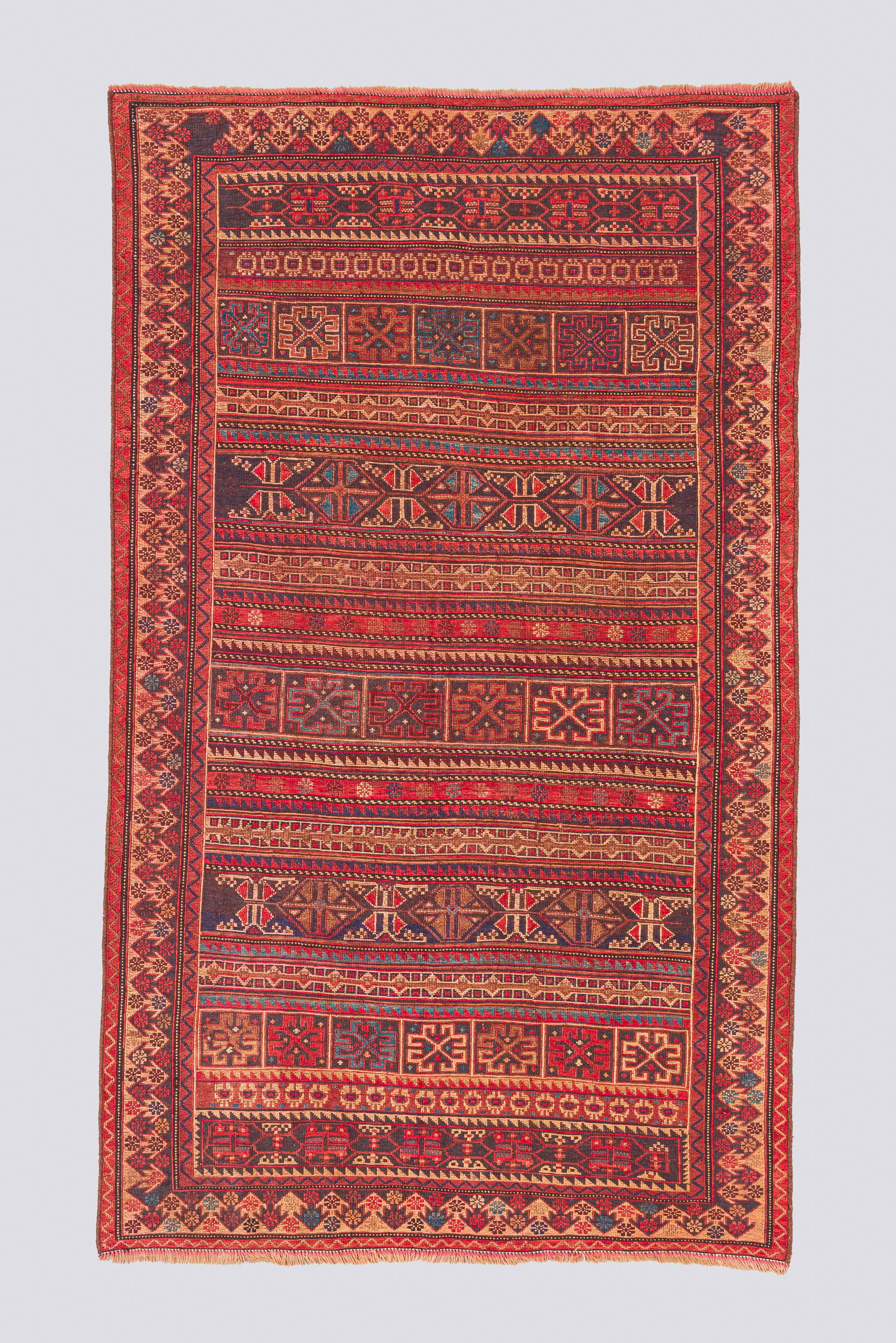 Vintage Afshar Sumac Kilim