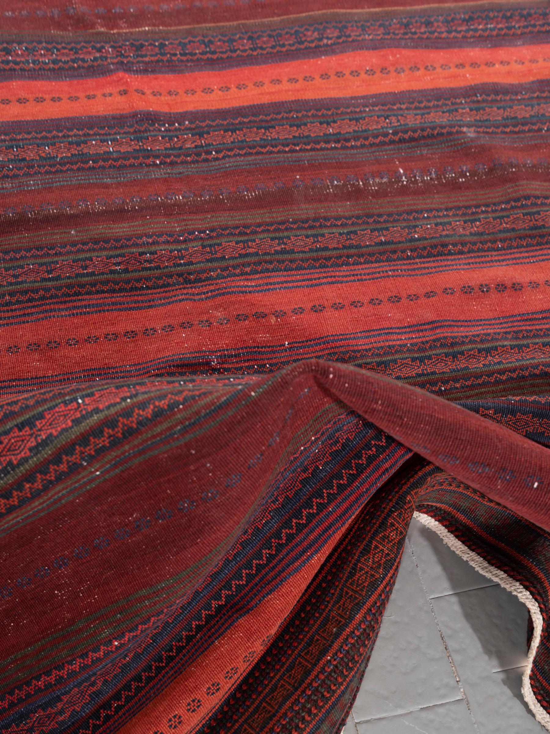 Antique Jabal Barezi  Kilim