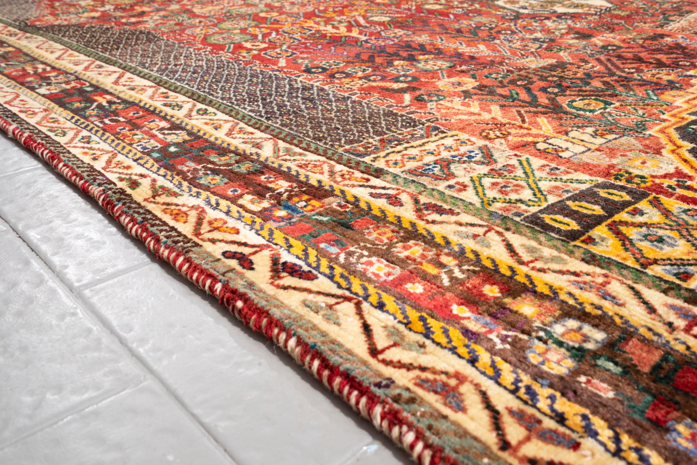 Antqiue Kashkouli Nazem Persian Rug