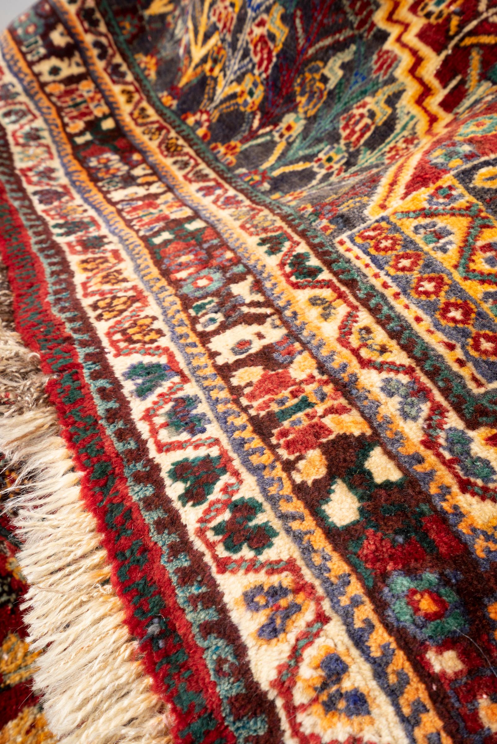 Antqiue Kashkouli Nazem Persian Rug