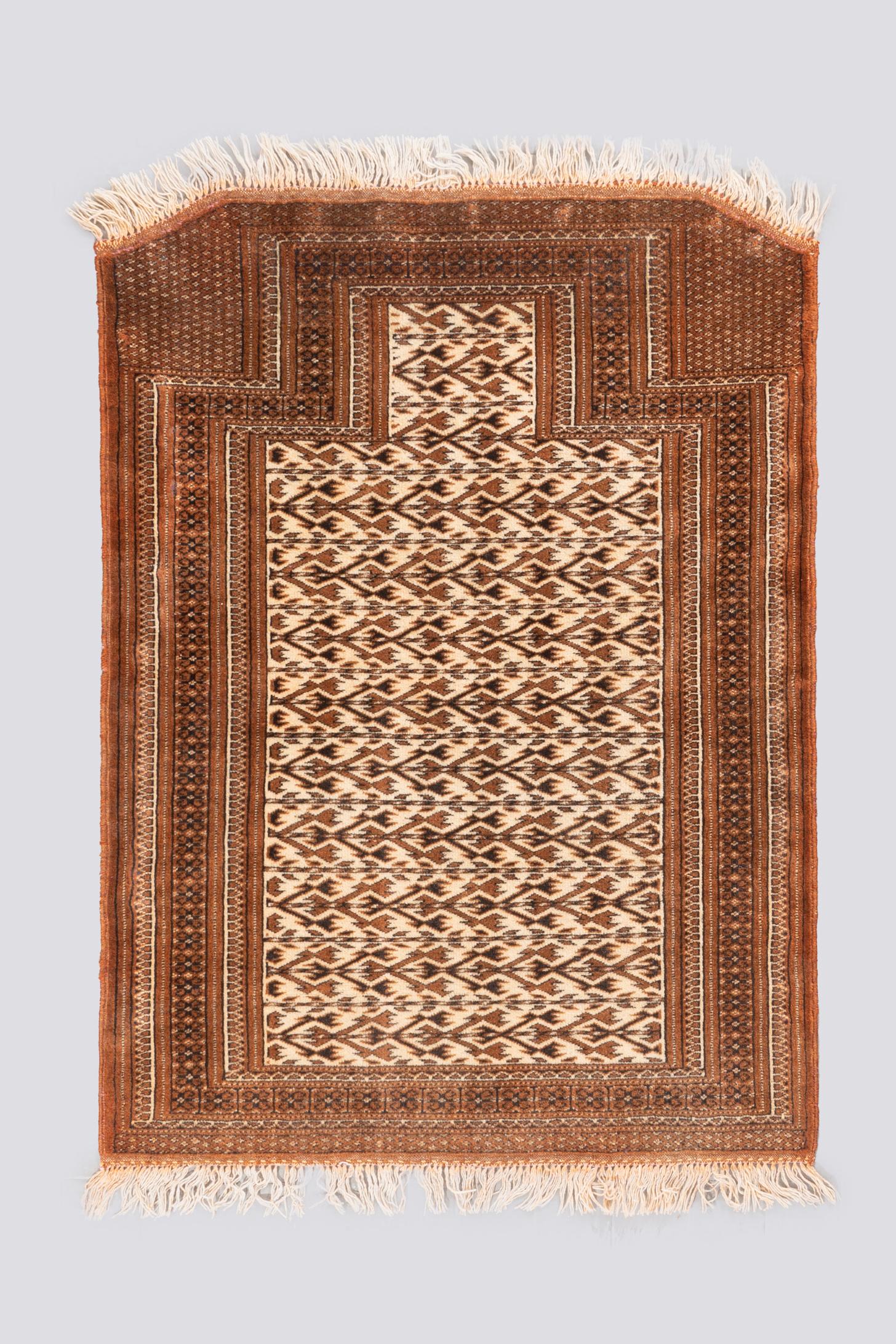 Vintage Baluch Prayer Rug 1.20SQM