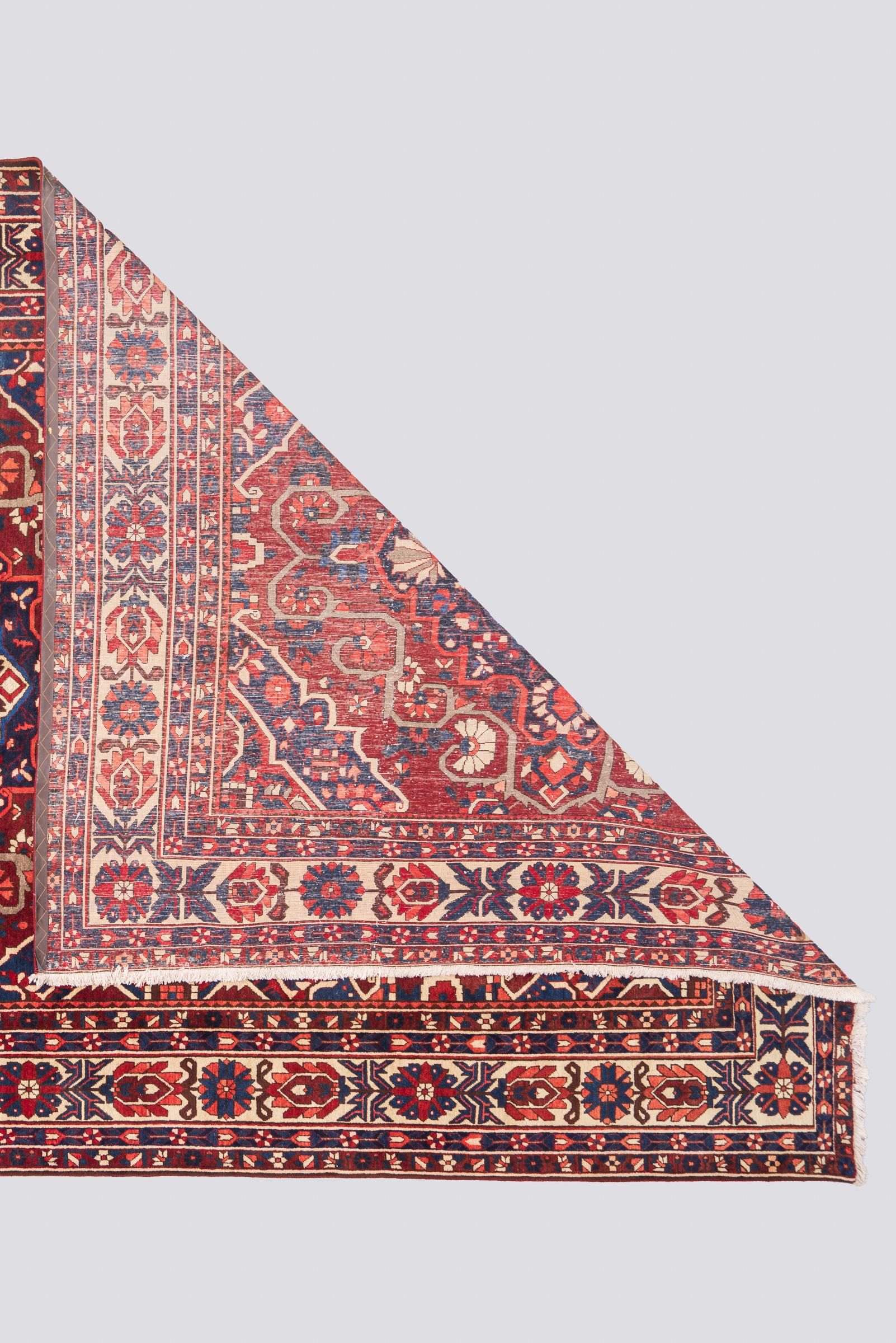 Antique Oversized Bakhtiari Carpet 13.5 SQM