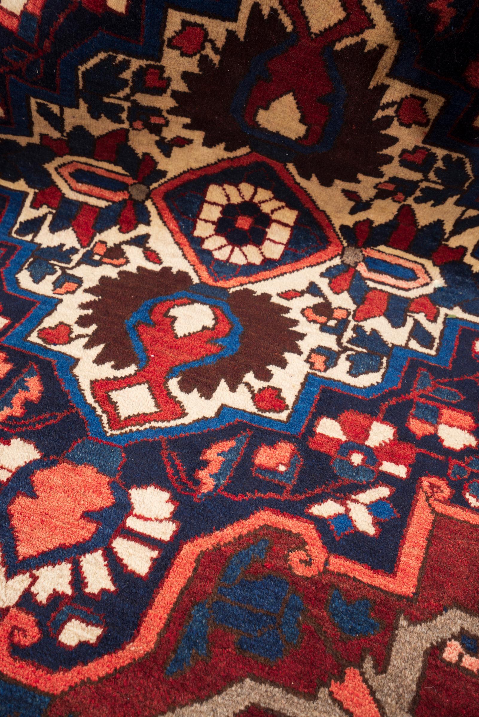 Antique Oversized Bakhtiari Carpet 13.5 SQM