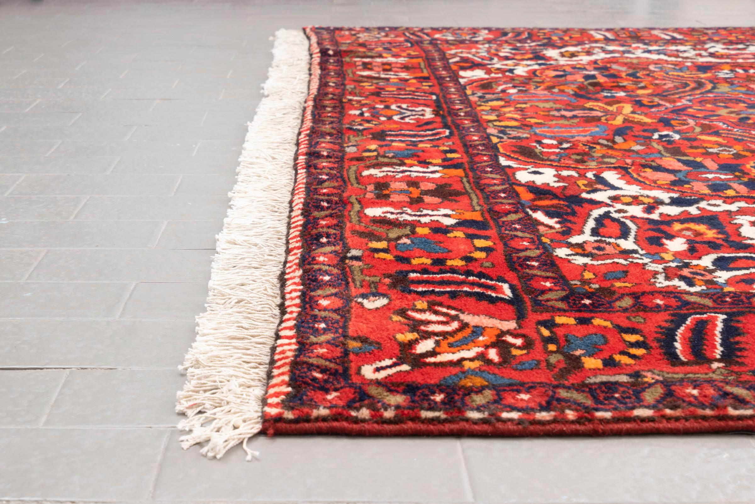 Antique Old Bakhtiari Carpet 6.2 SQM