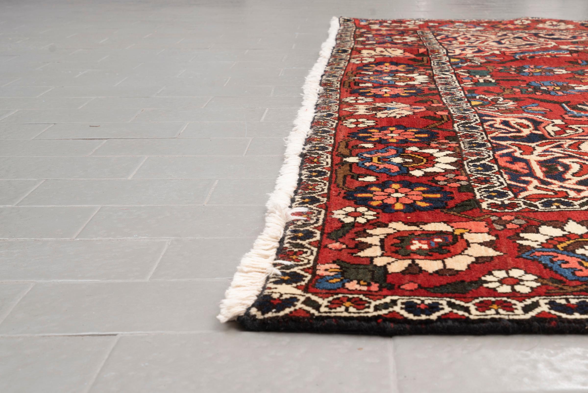 Antique Old Bakhtiari Carpet 6.4 SQM