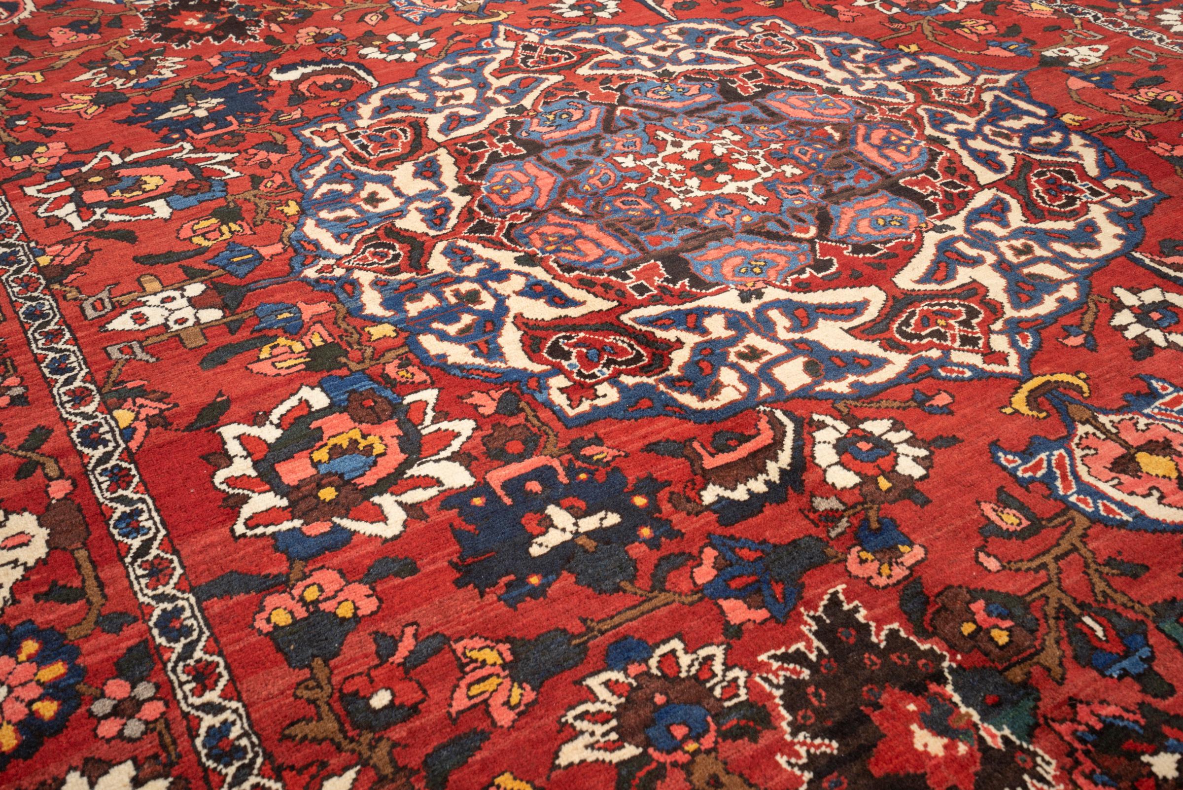 Antique Old Bakhtiari Carpet 6.4 SQM