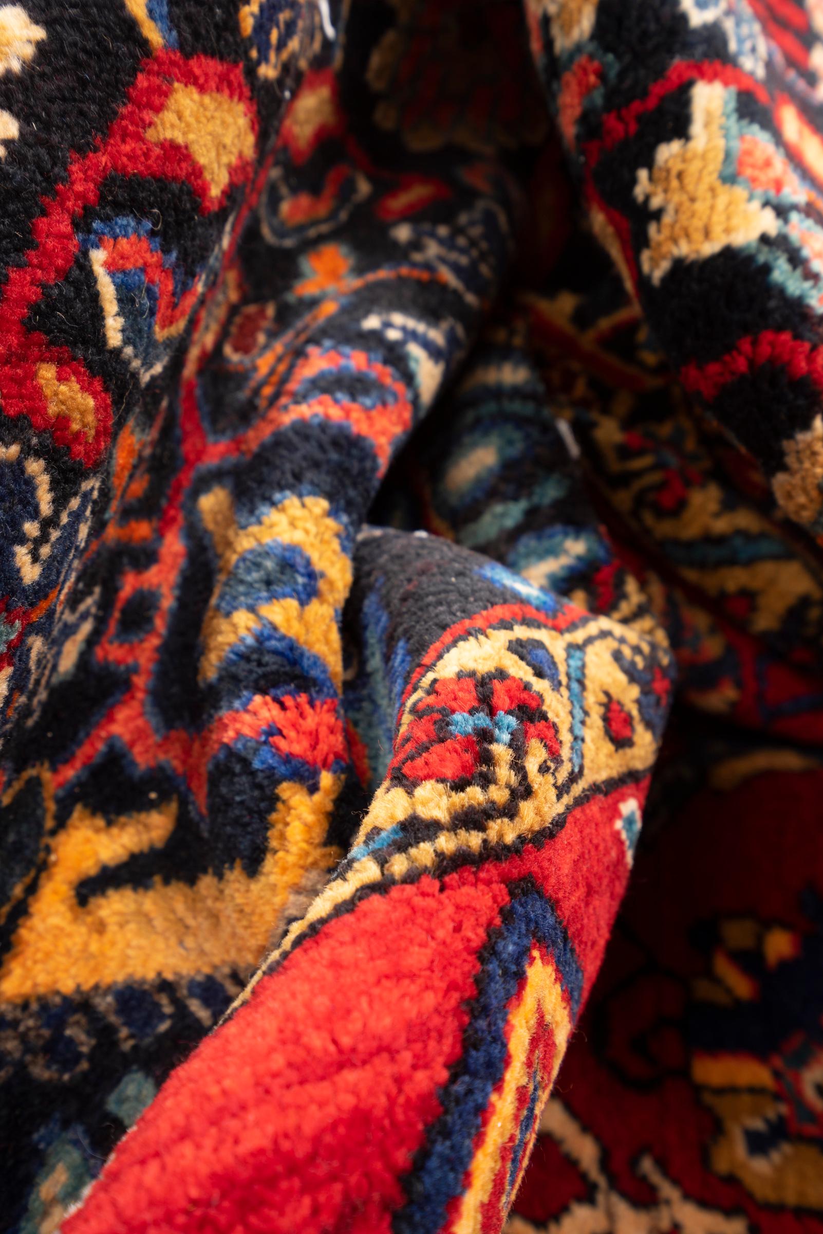 Antique Faridan Floral Carpet Dated 1974 7.5 SQM