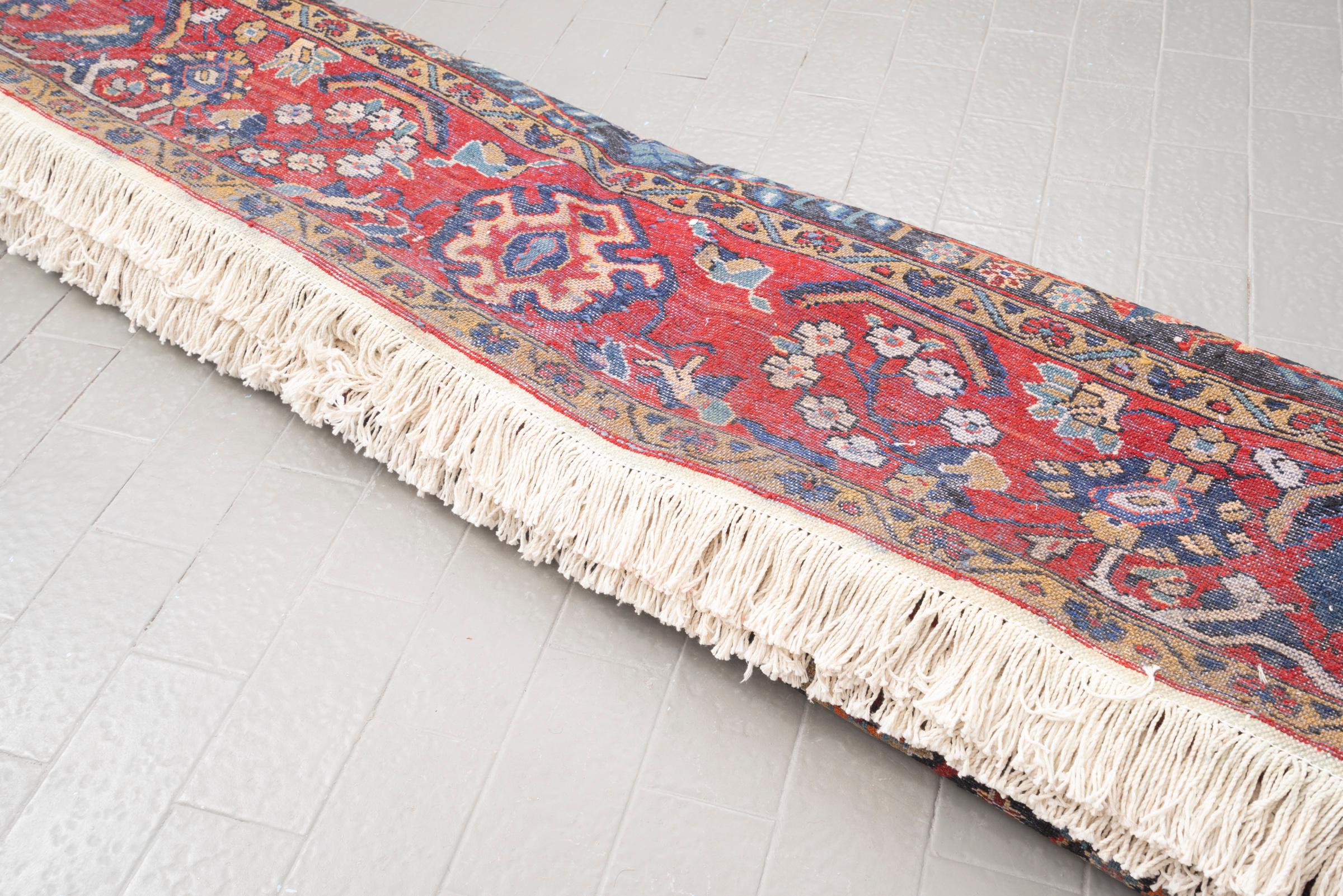 Antique Faridan Floral Carpet Dated 1974 7.5 SQM