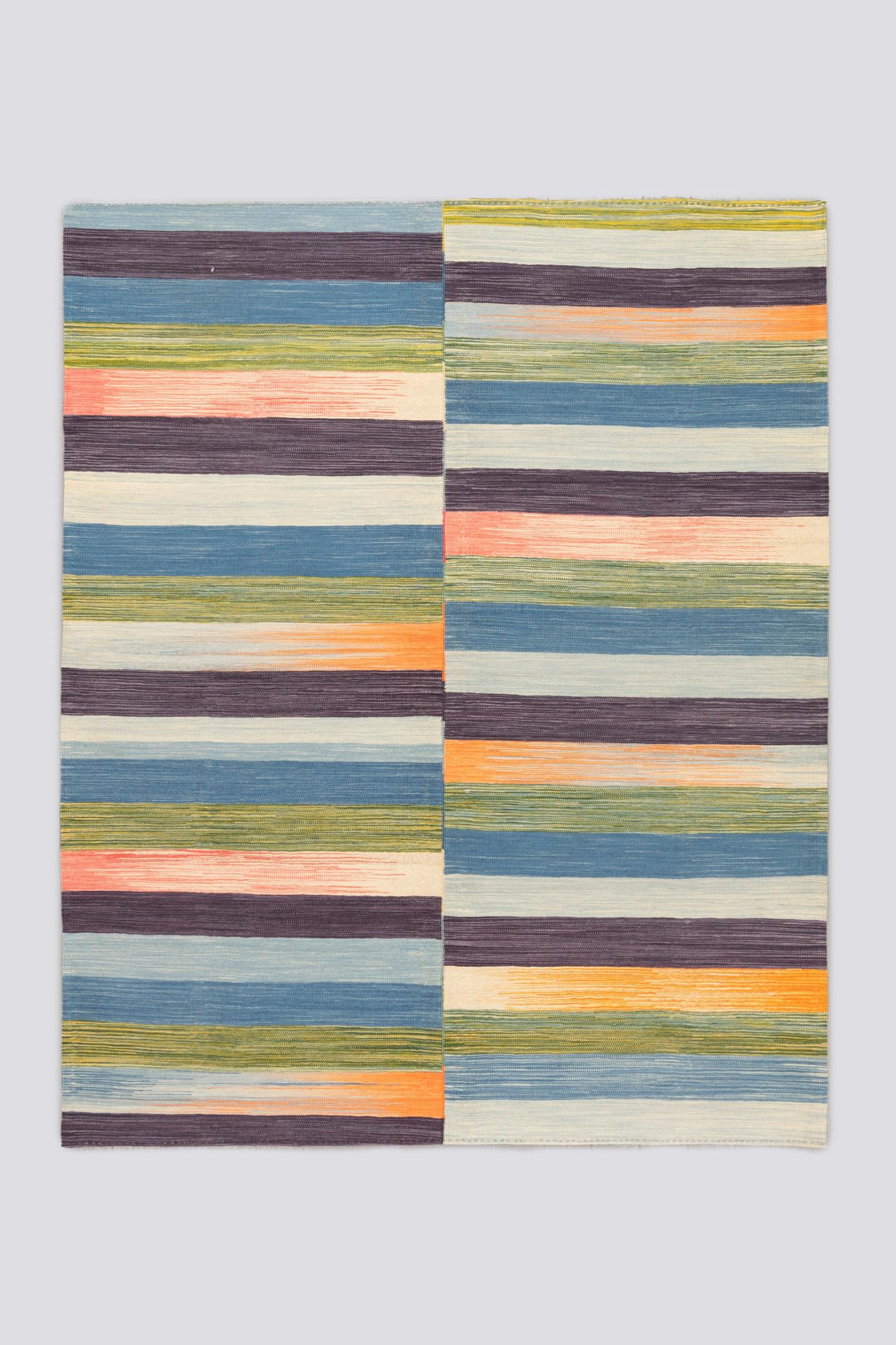 New Weave Undiscovered Minimalism Fine Markers Kilim 3.3 SQM