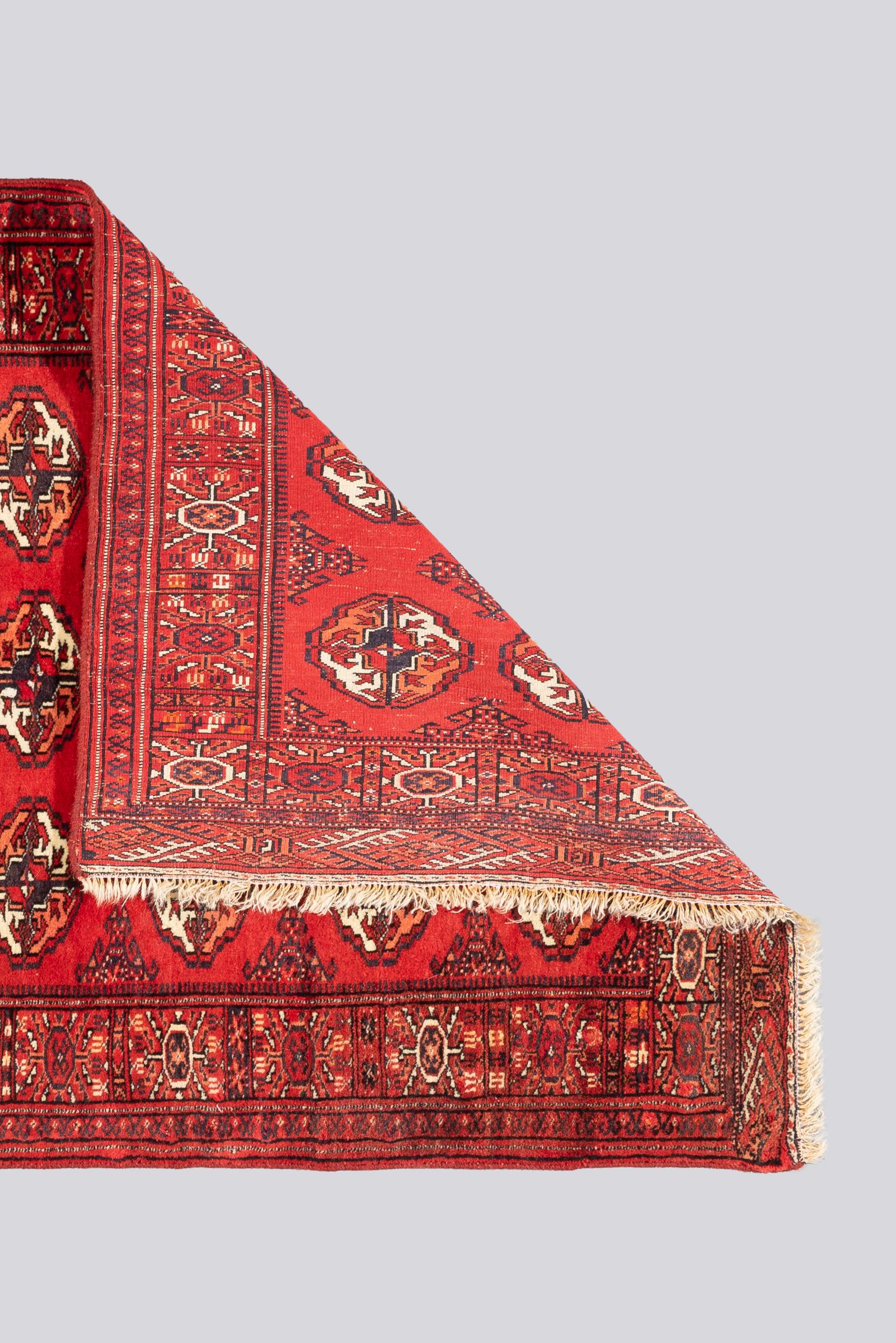 Antique Tekeh Fine Persian Rug